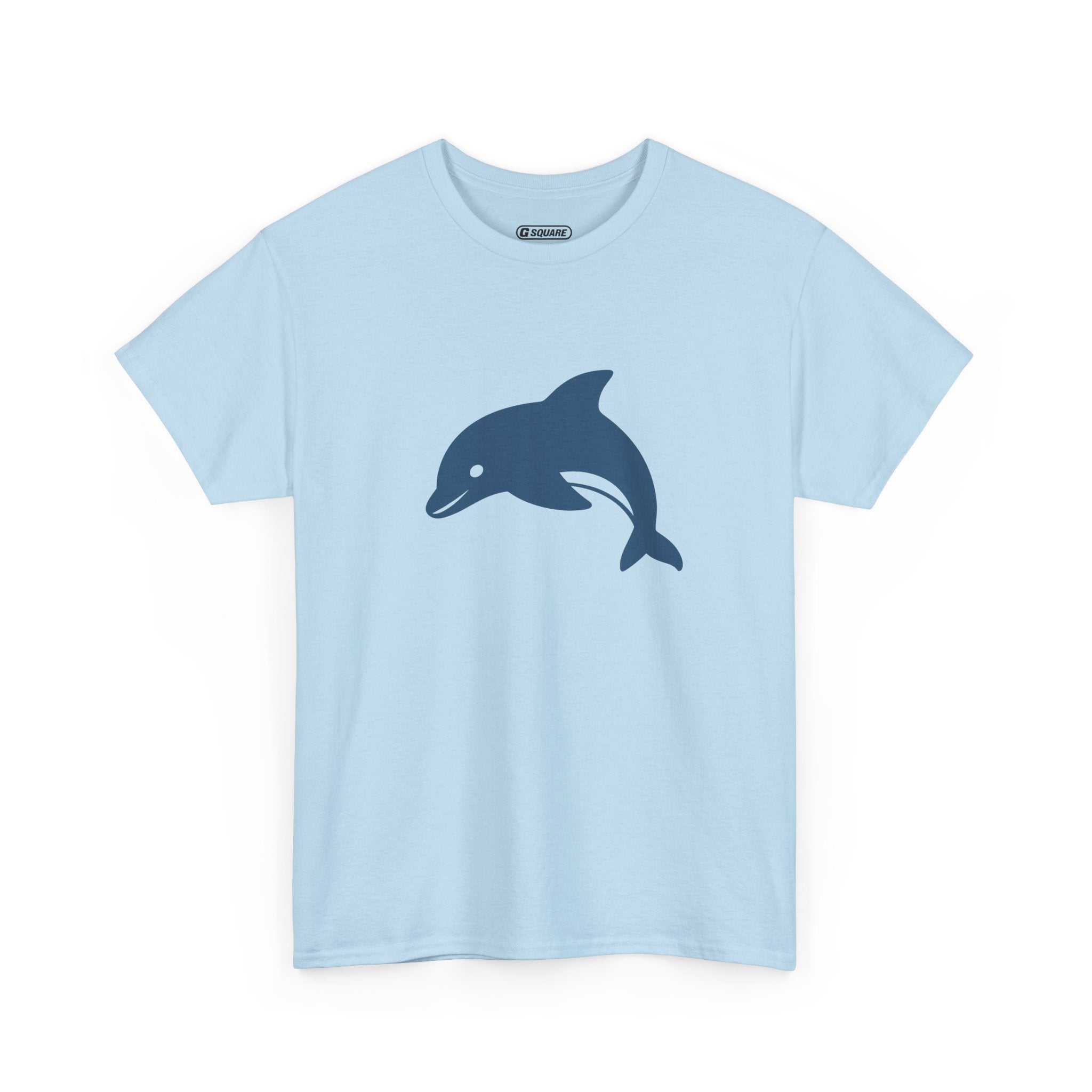 Dolphin Tee – Ocean-Themed Cotton Comfort for Beach Lovers