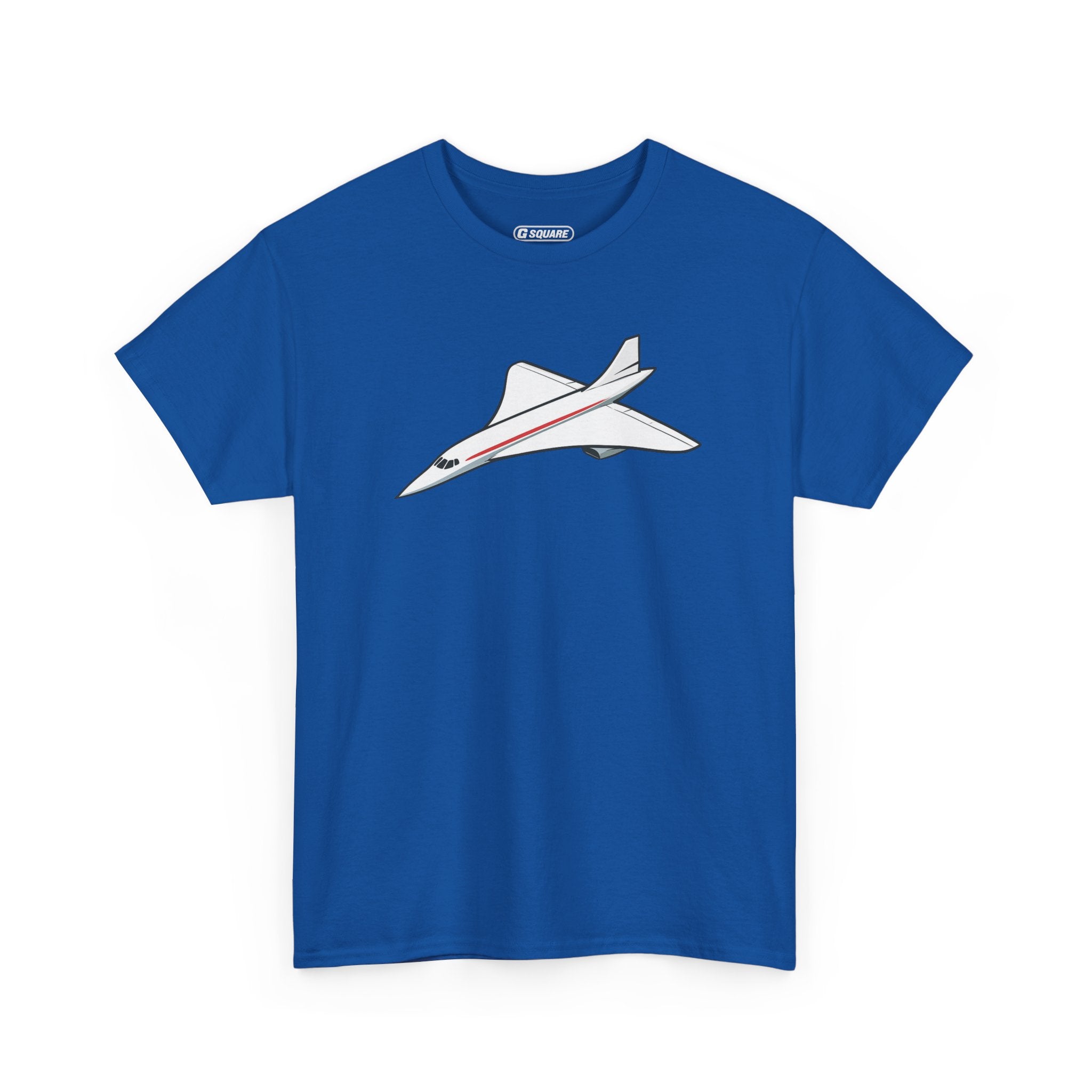 Flying Concorde Tee – Classic Cotton Comfort for Aviation Fans
