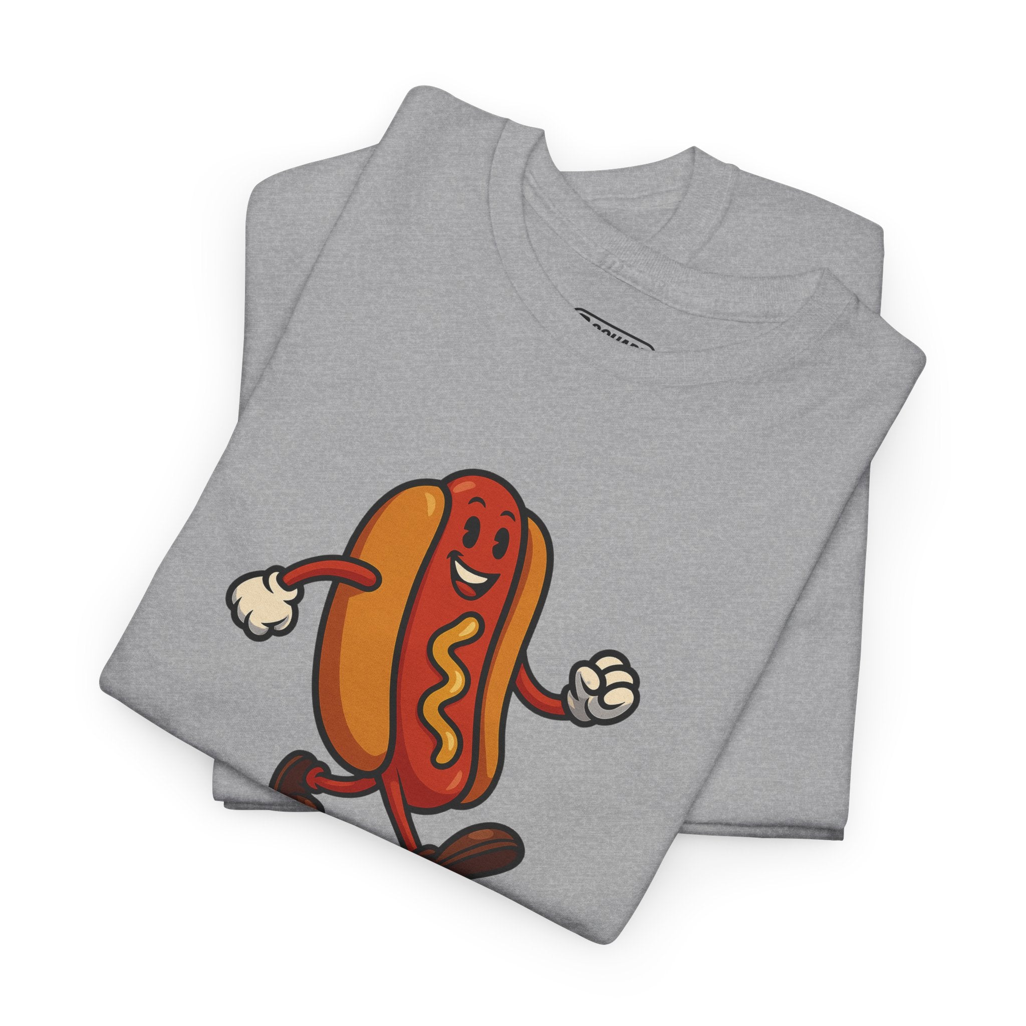 Funny Hot Dog Tee – Heavy Cotton Comfort for Food Lovers