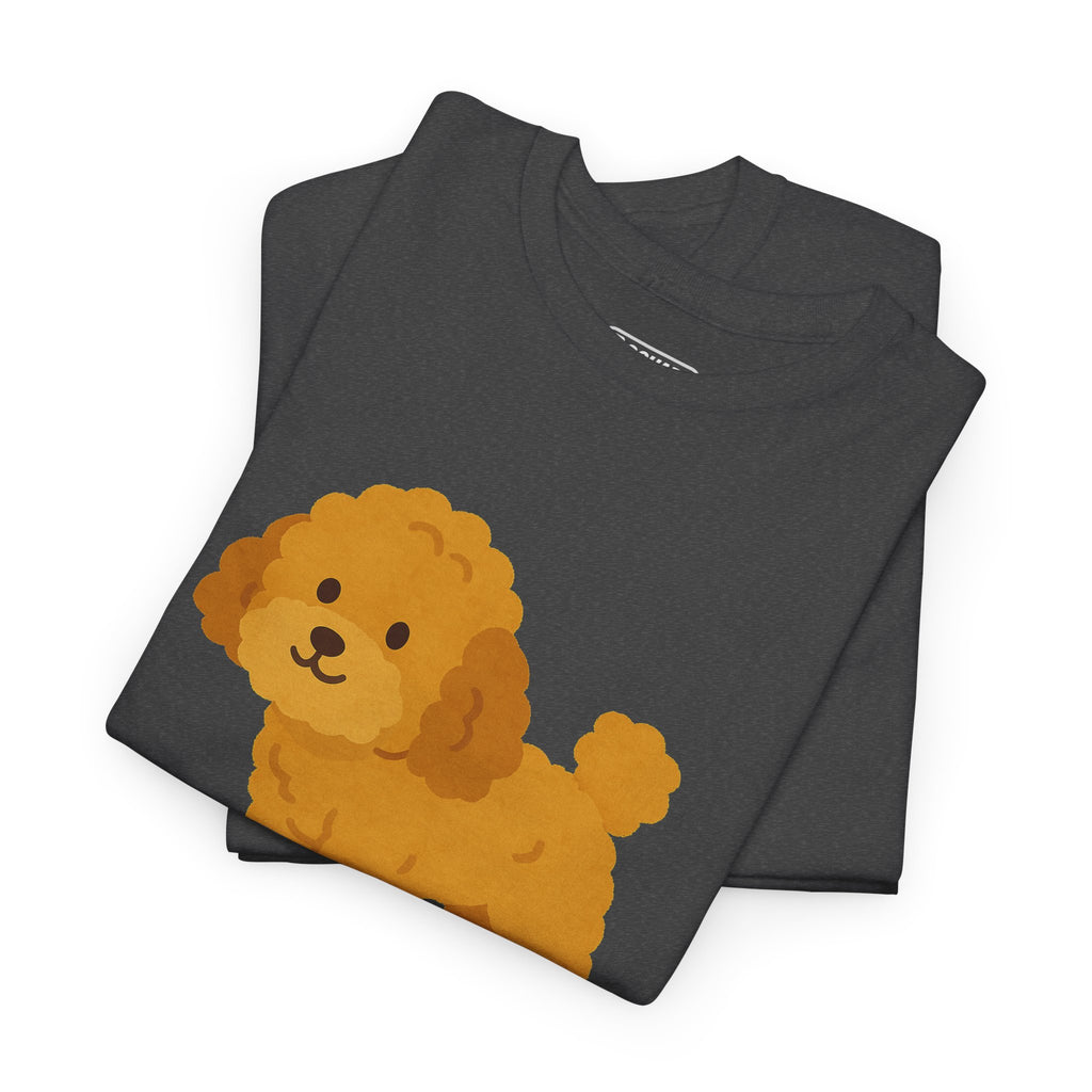 Cute Dog Illustration Tee – Fun Graphic Shirt for Pet Lovers