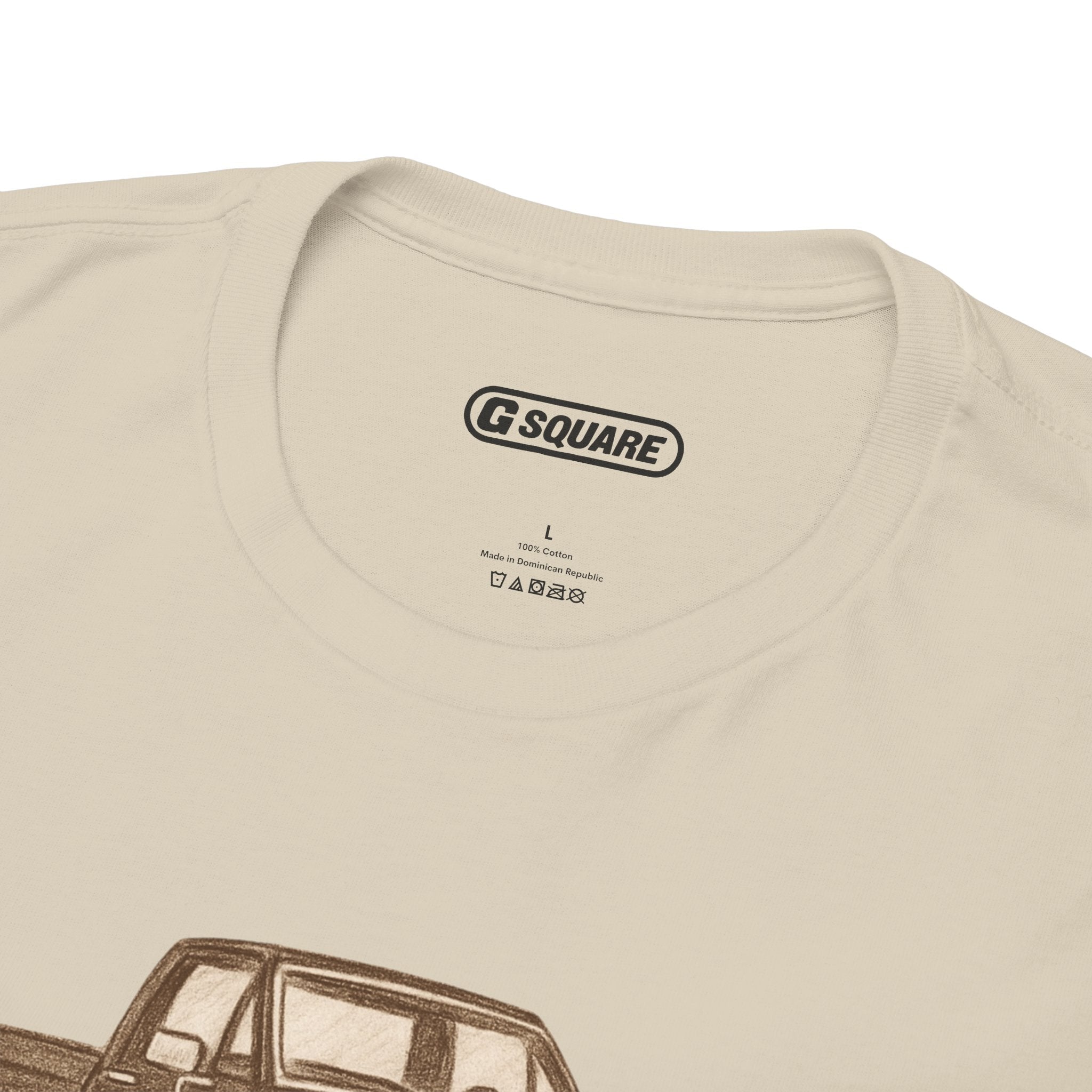 Vintage Truck Tee – Classic Cotton Style for Car Lovers