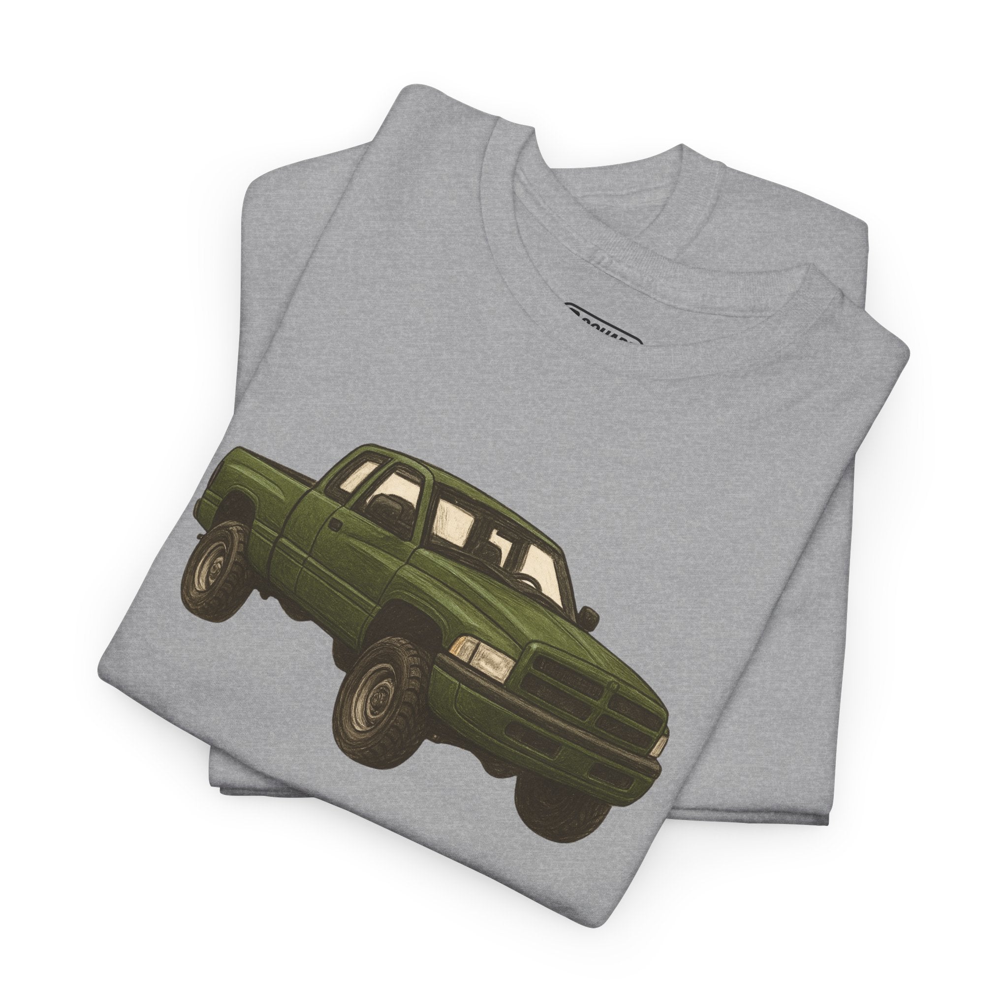 Classic Truck Tee – Heavy Cotton Comfort for Truck Lovers