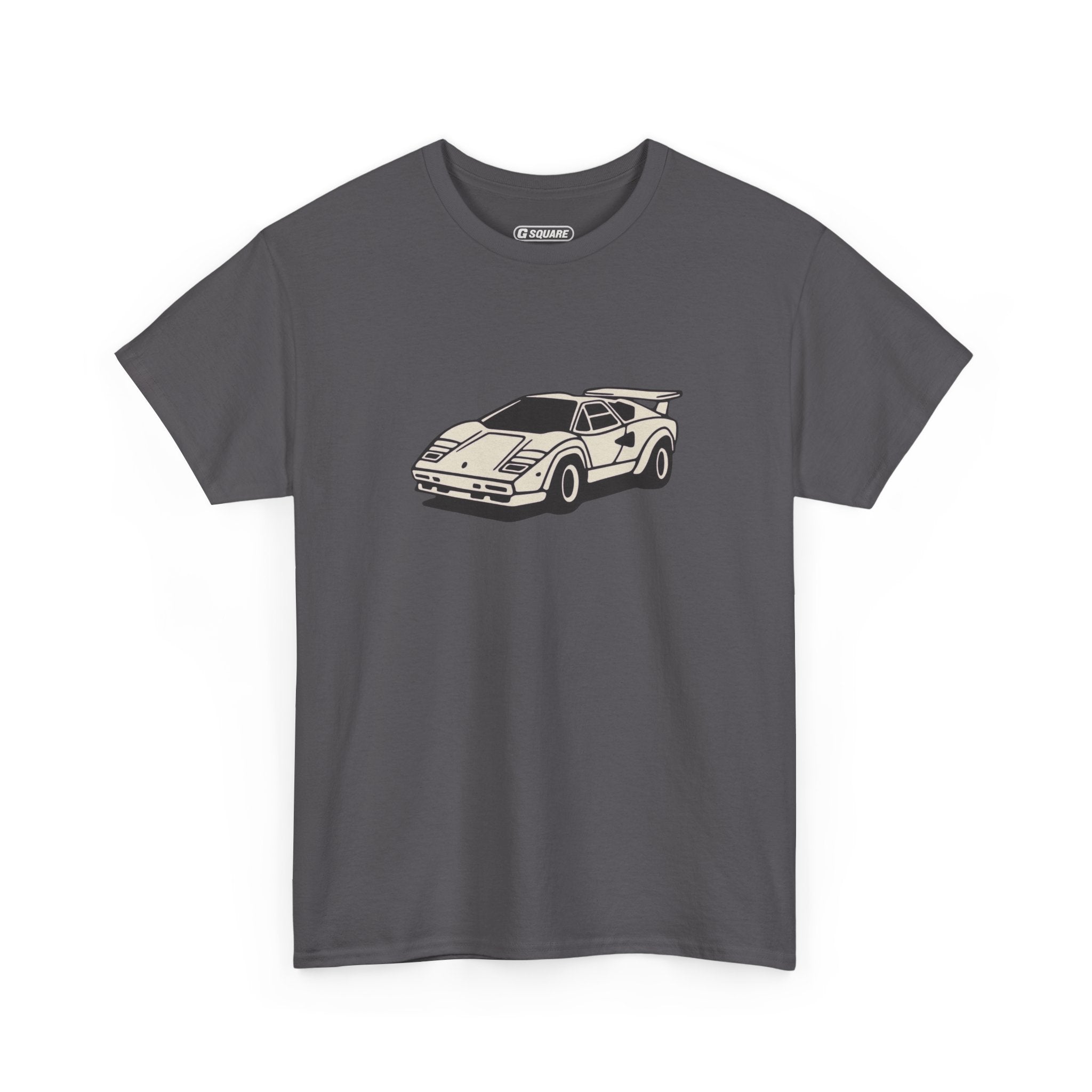 Vintage Countach Tee – Retro Supercar Style for Auto Enthusiasts