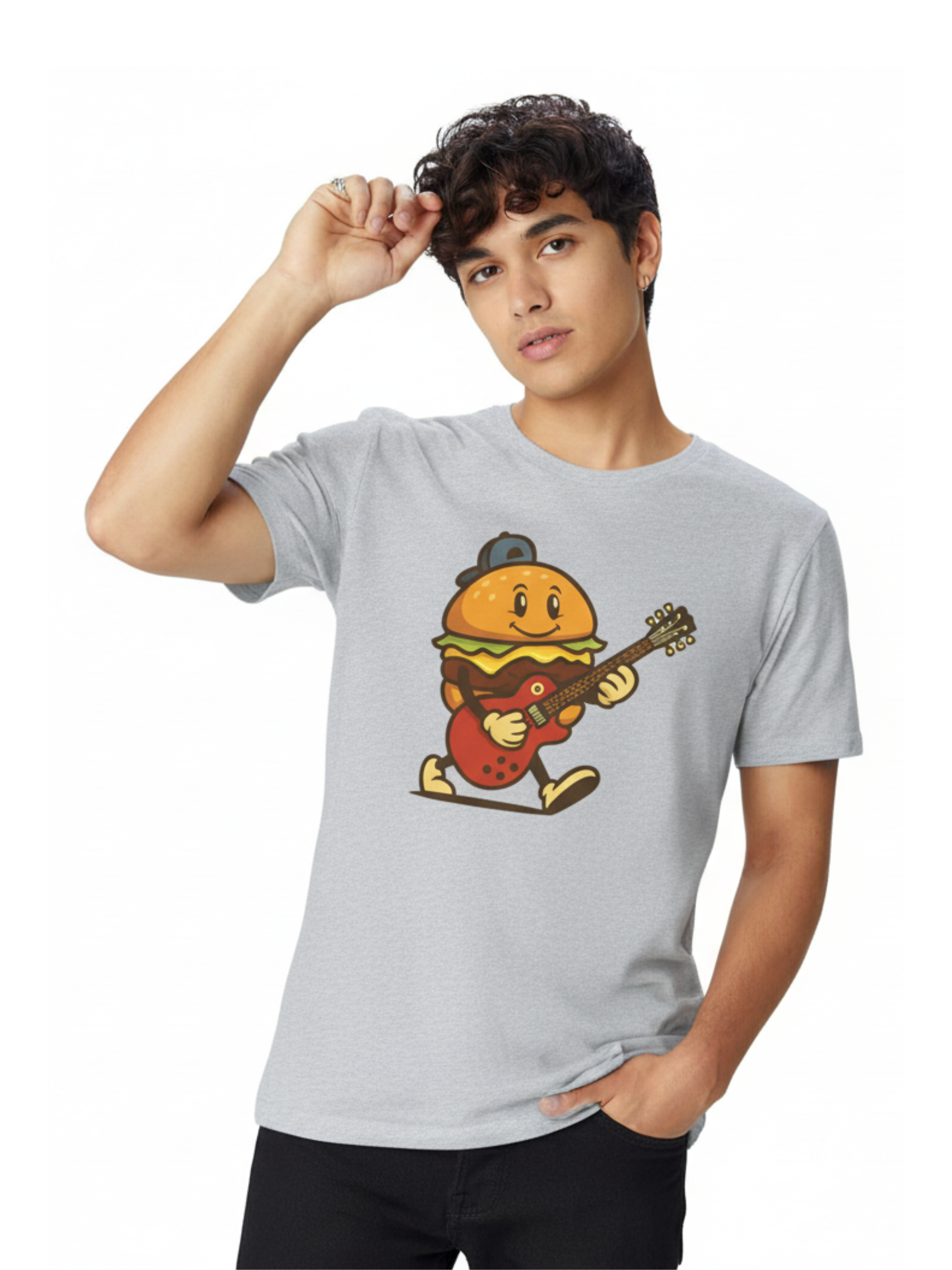 Guitar Burger Graphic Tee