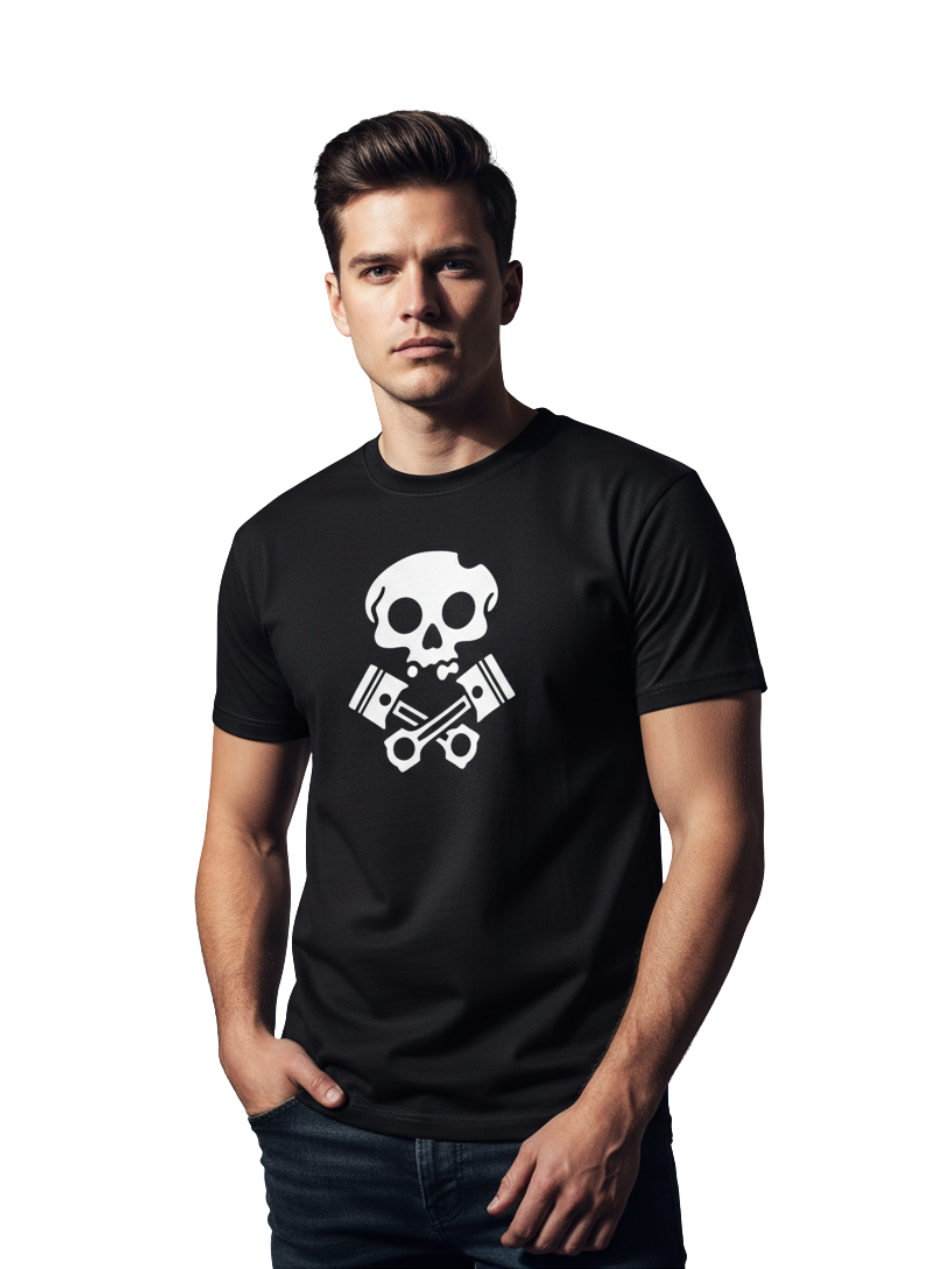Iron Skull Piston Tee