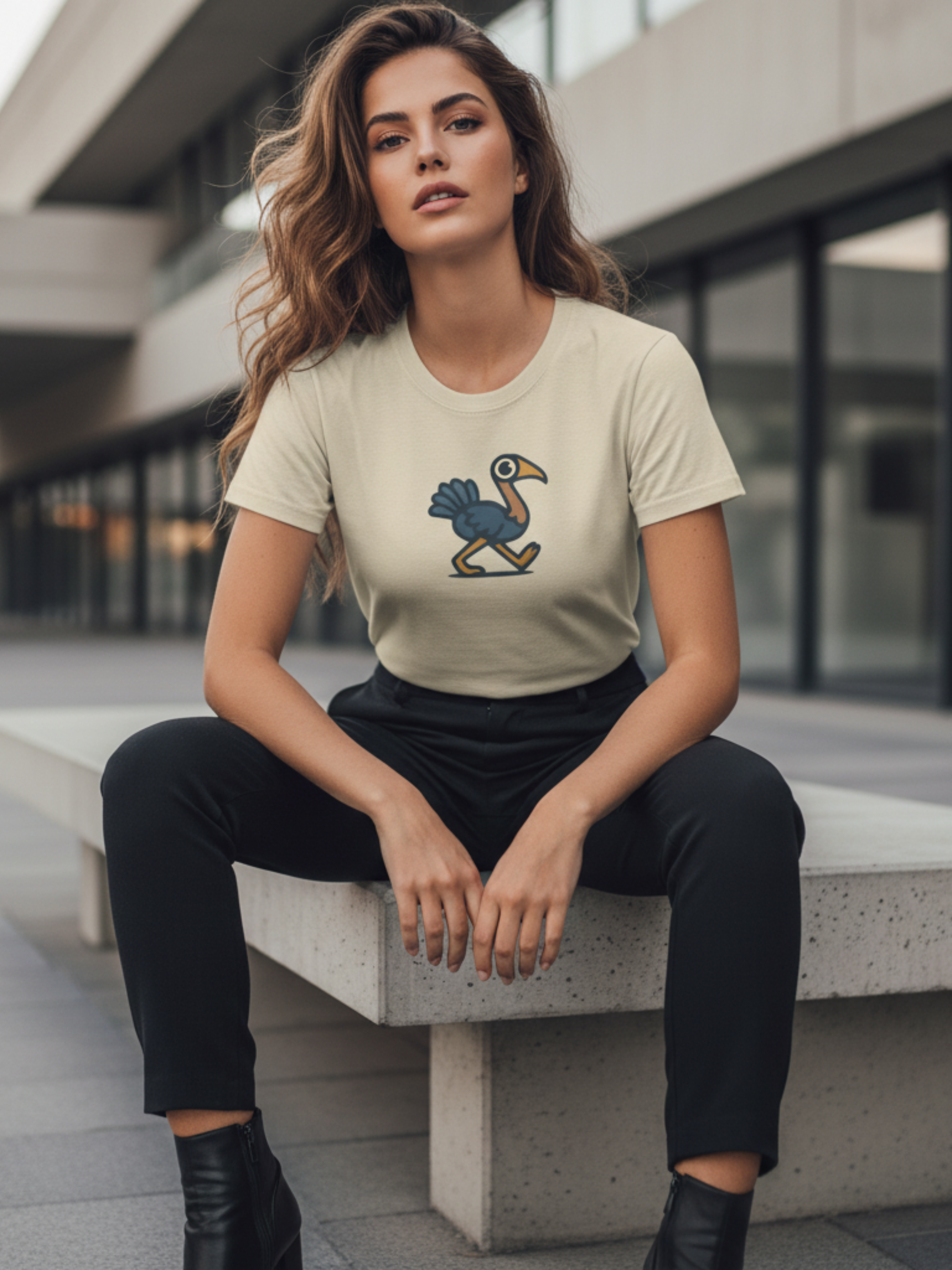 Strut Your Stuff Ostrich Tee