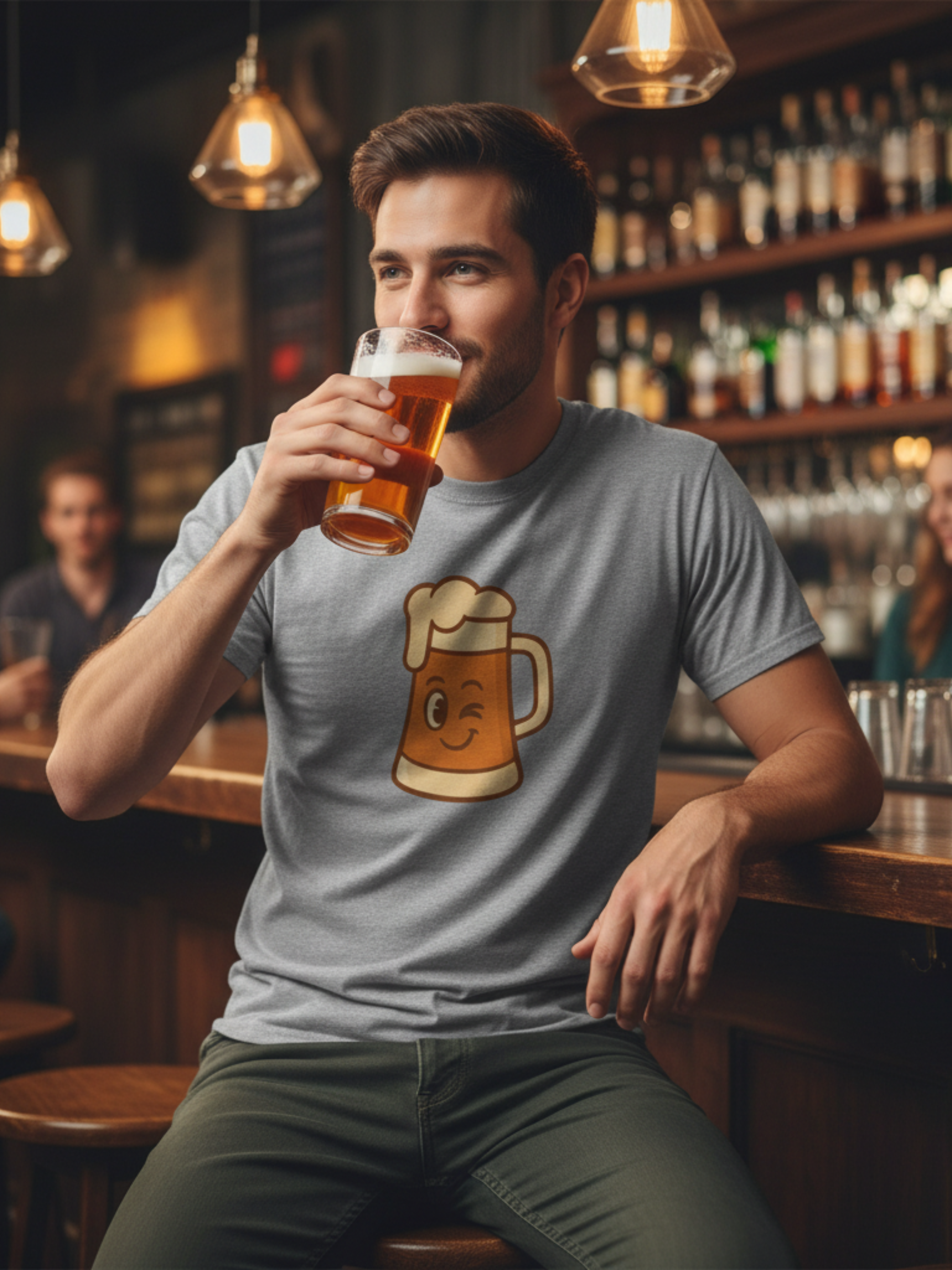 Cheers & Laughs Beer Tee