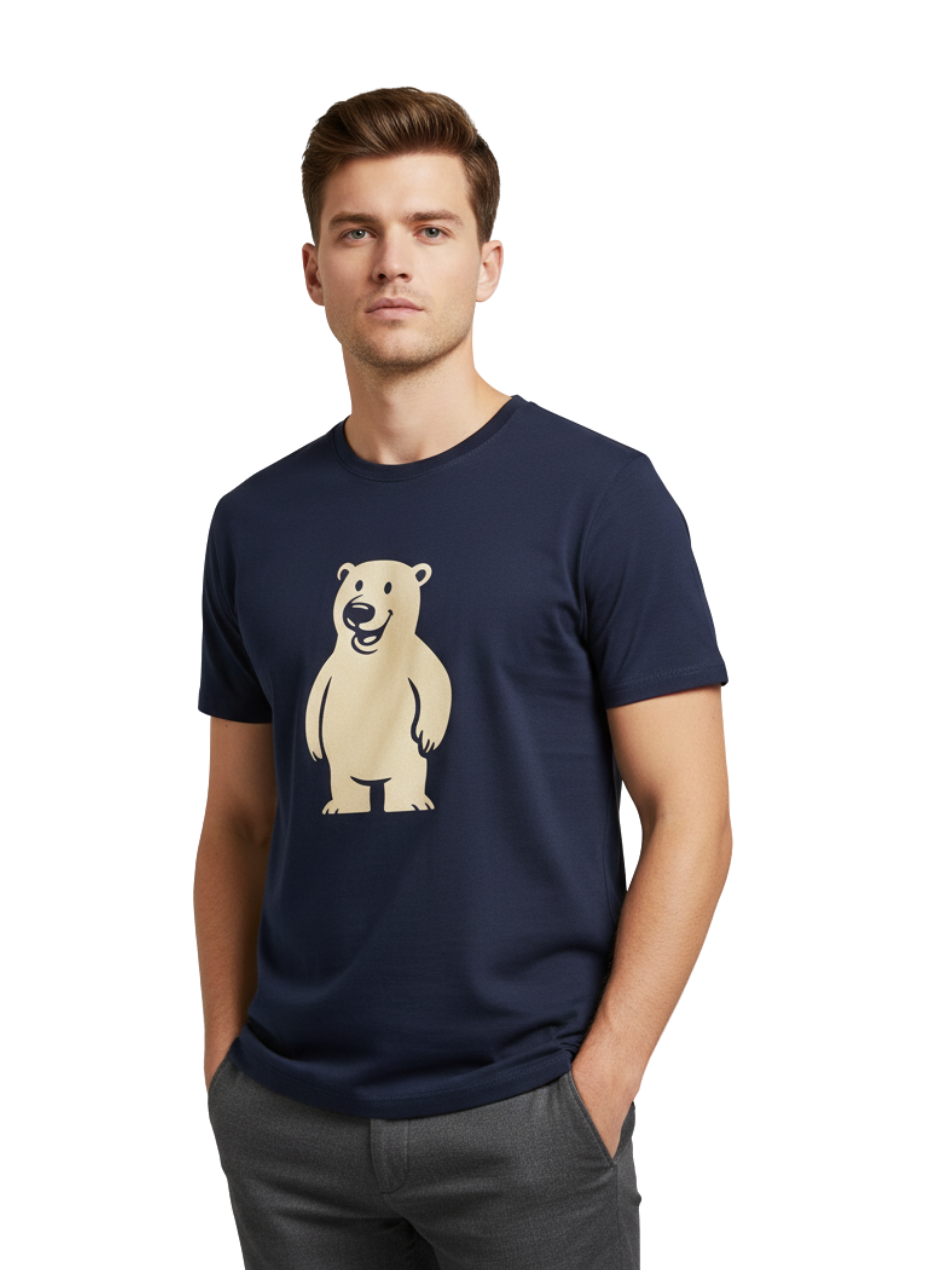Arctic Charm Polar Bear Tee