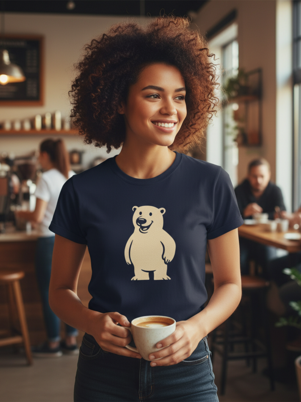 Arctic Charm Polar Bear Tee