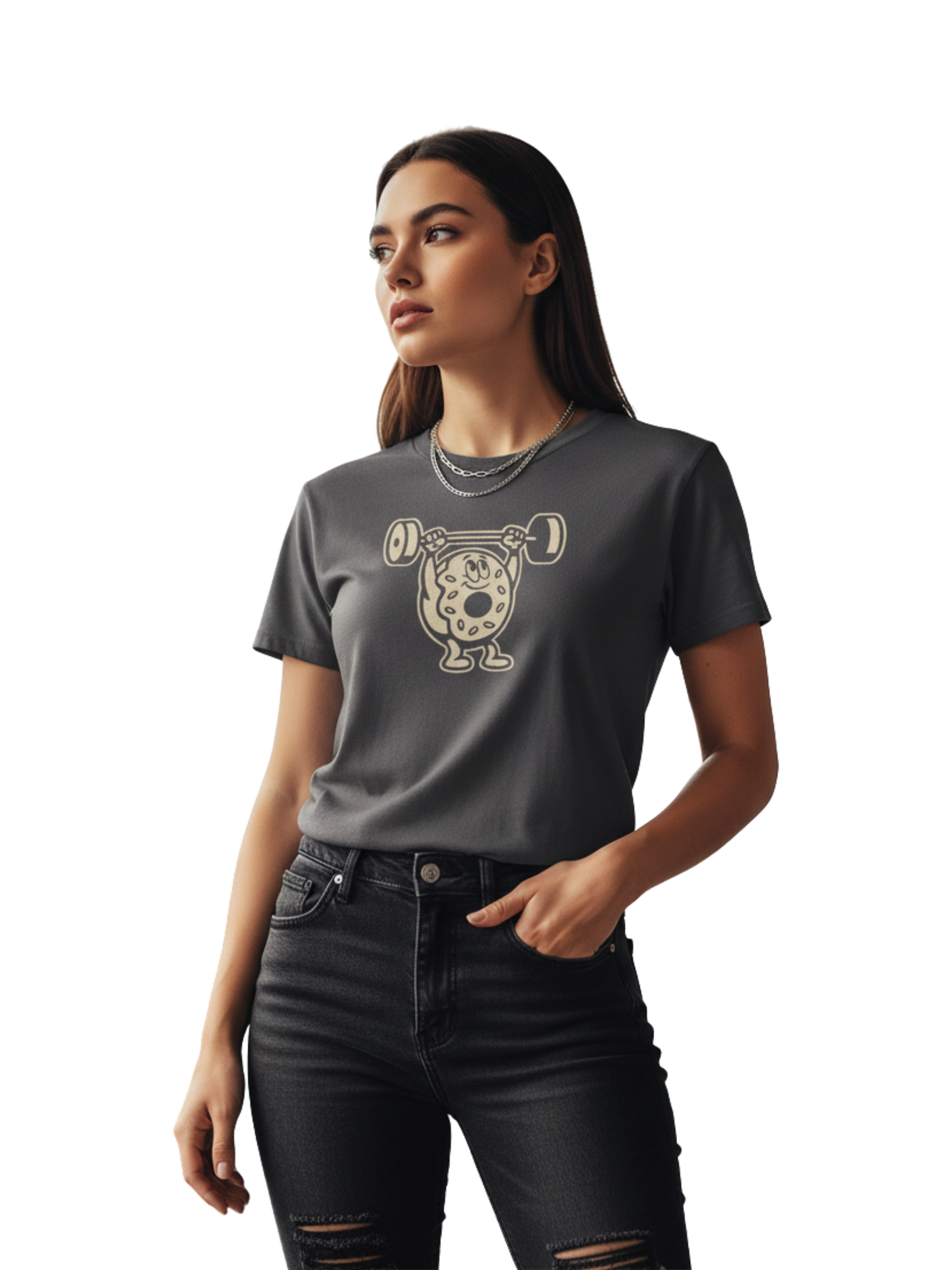 No Pain, All Gain Humor Tee