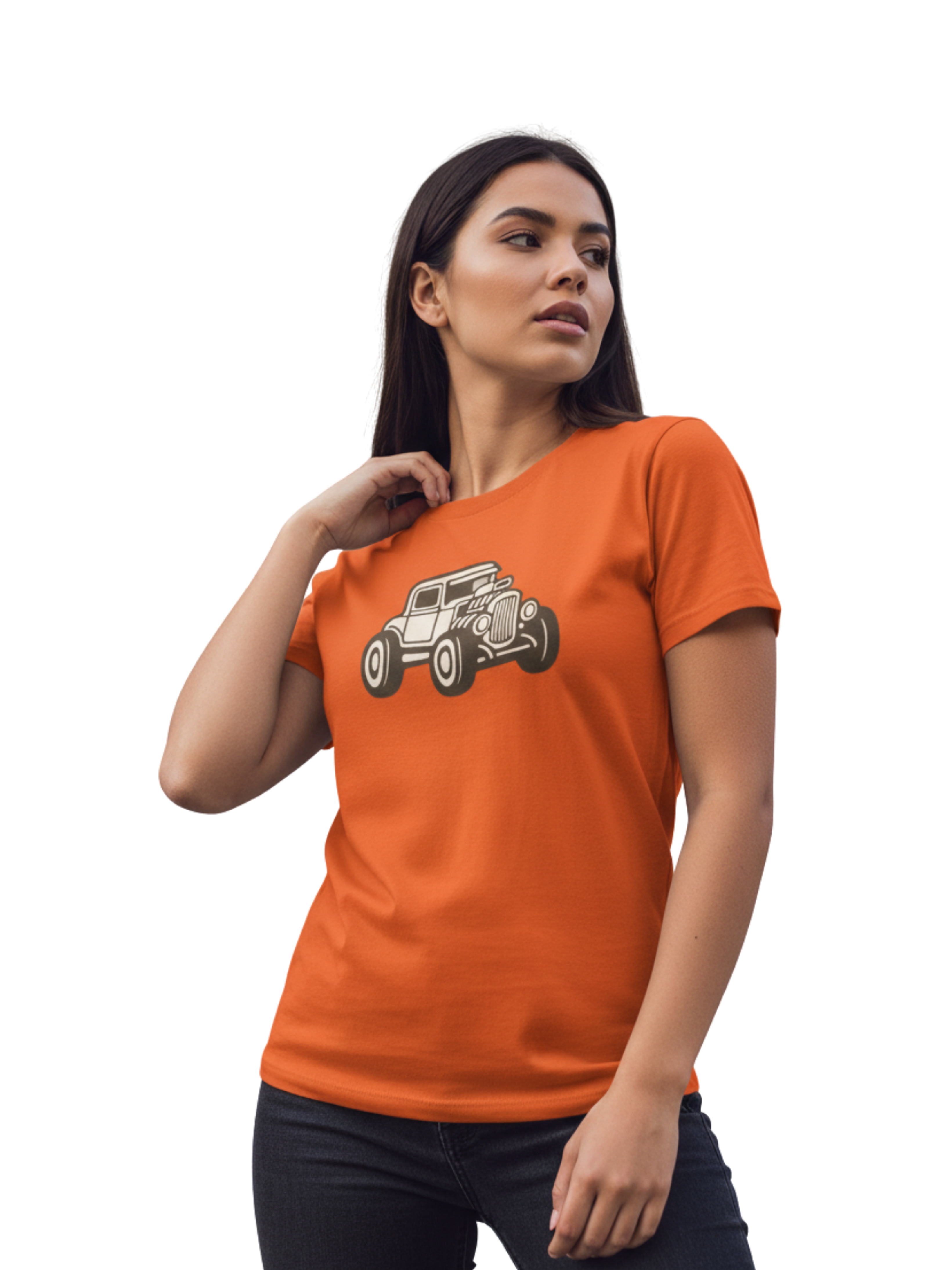 Retro Hot Rod Car Tee