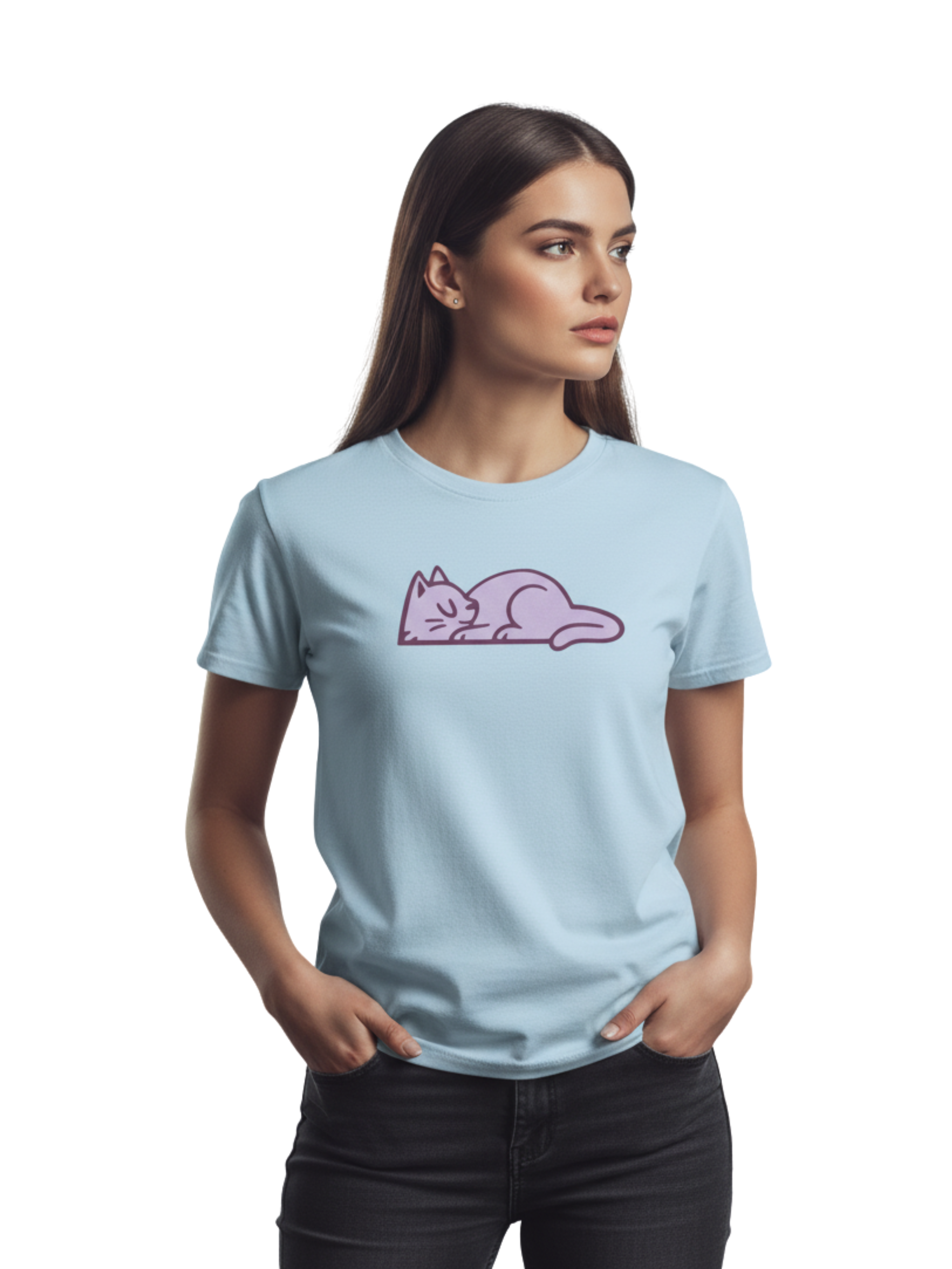 Purrfect Nap Cat Tee