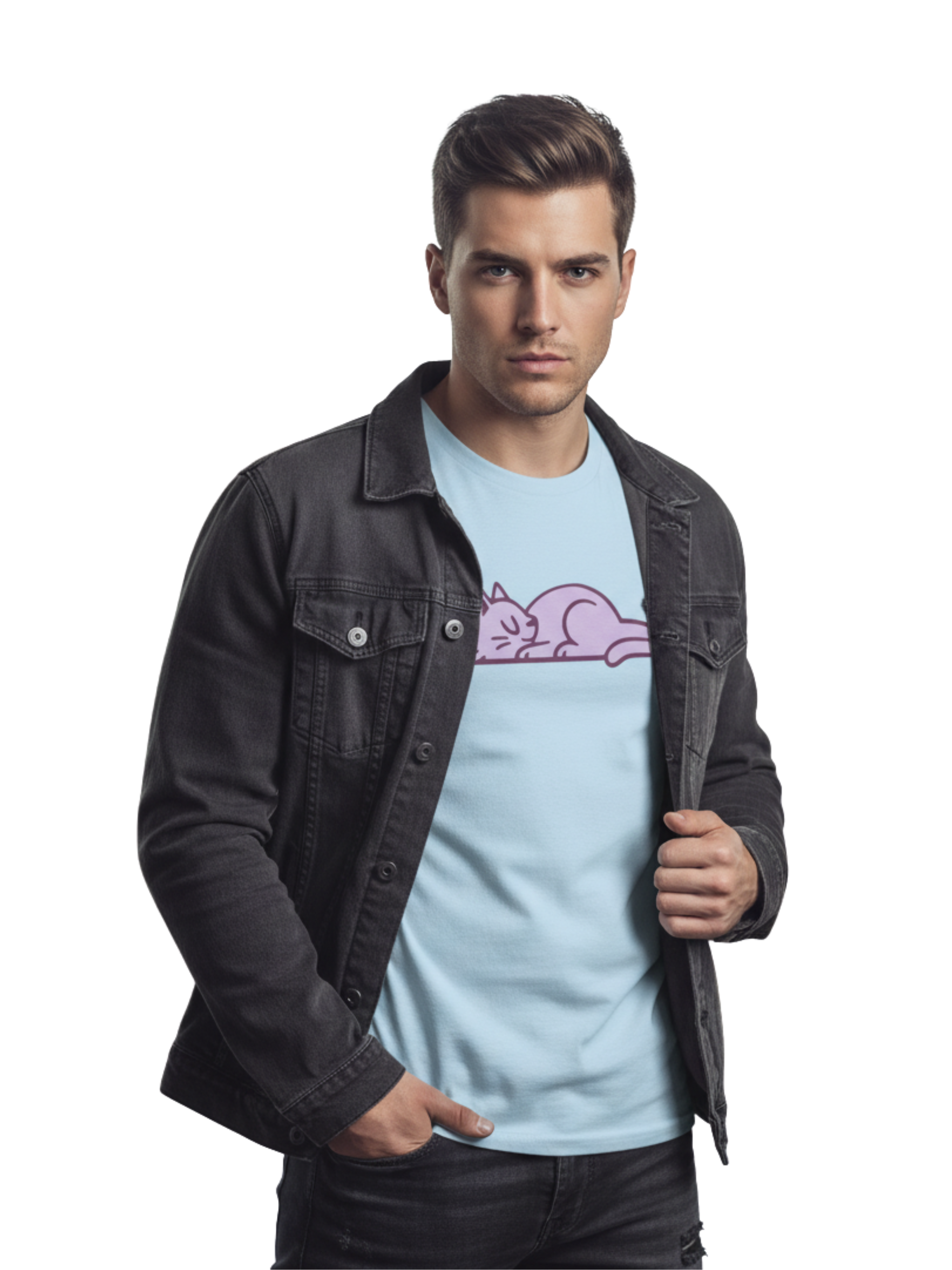 Purrfect Nap Cat Tee