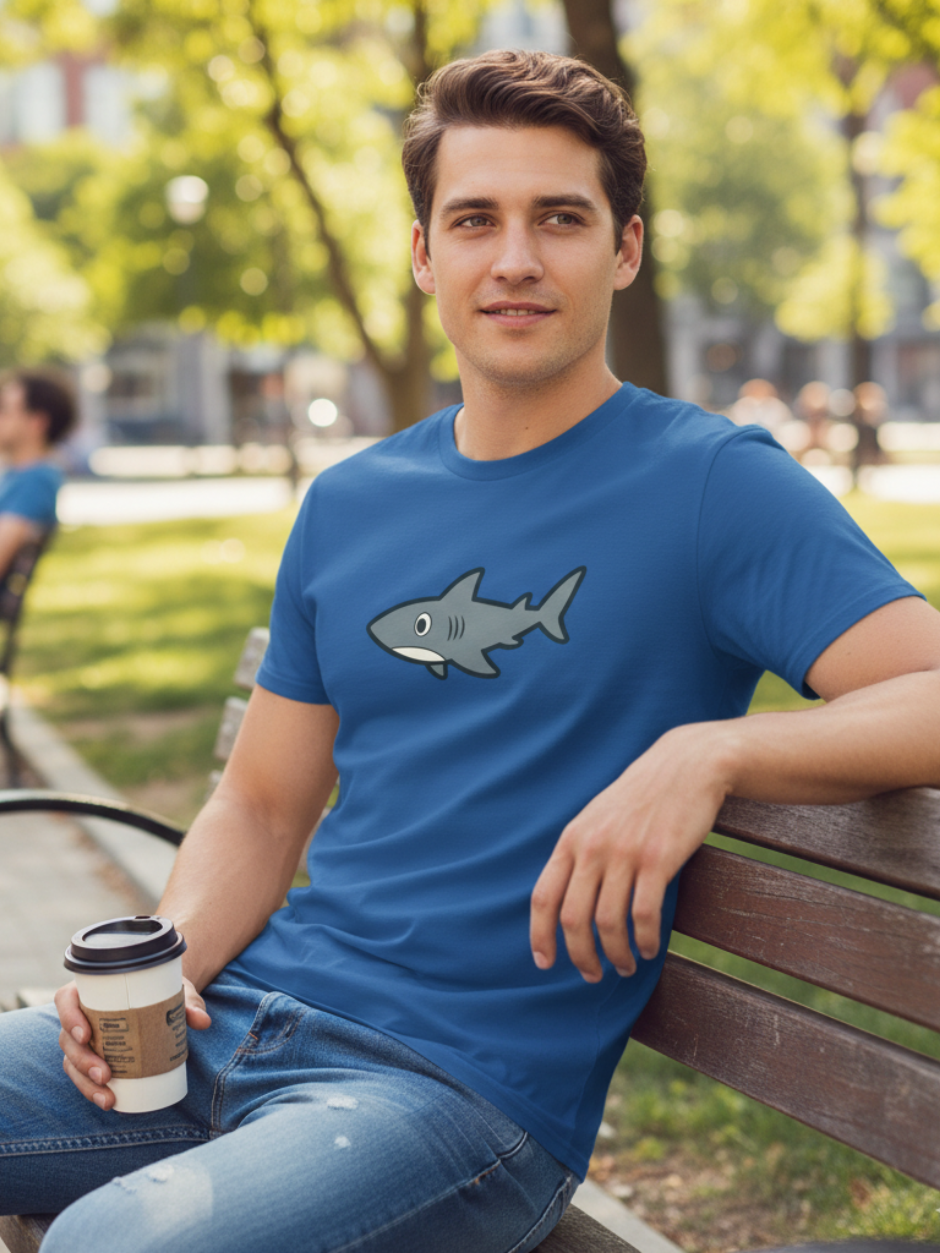 Shark Attack Graphic Tee