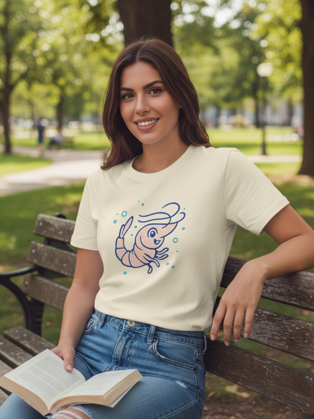 Shrimply Adorable Graphic Tee