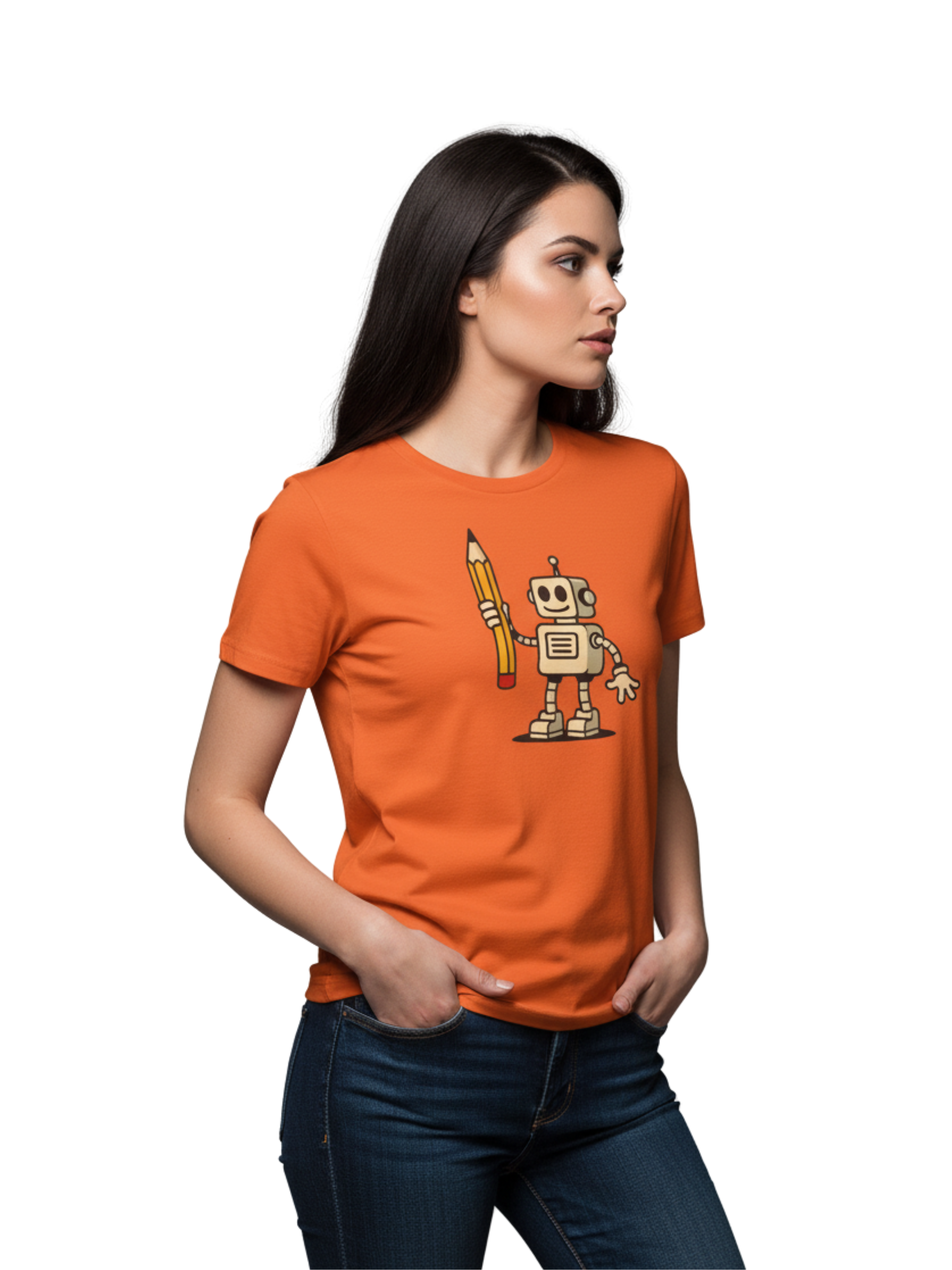 Robo-Sketch Pencil Tee