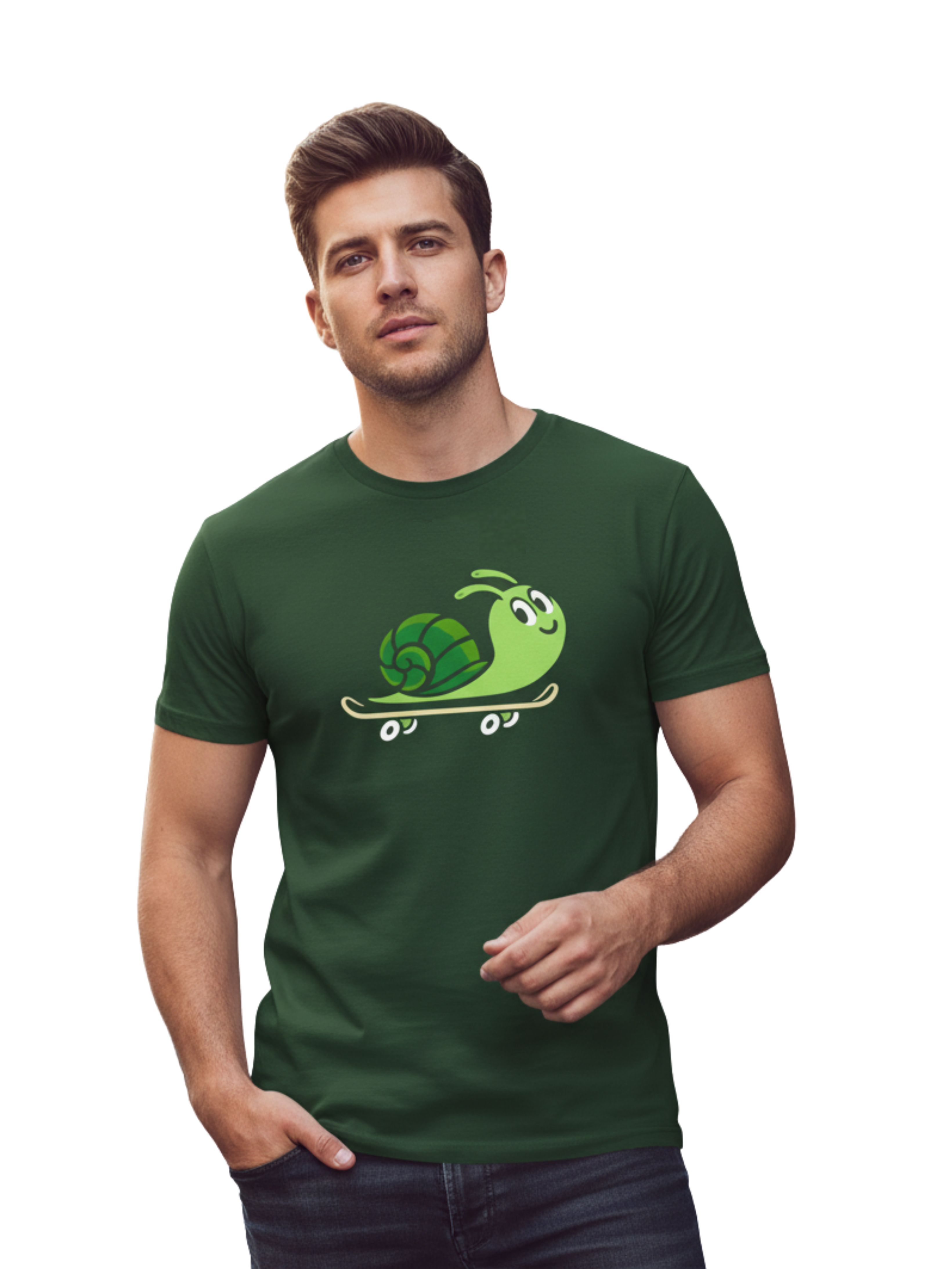 Slow & Steady Skate Snail Tee