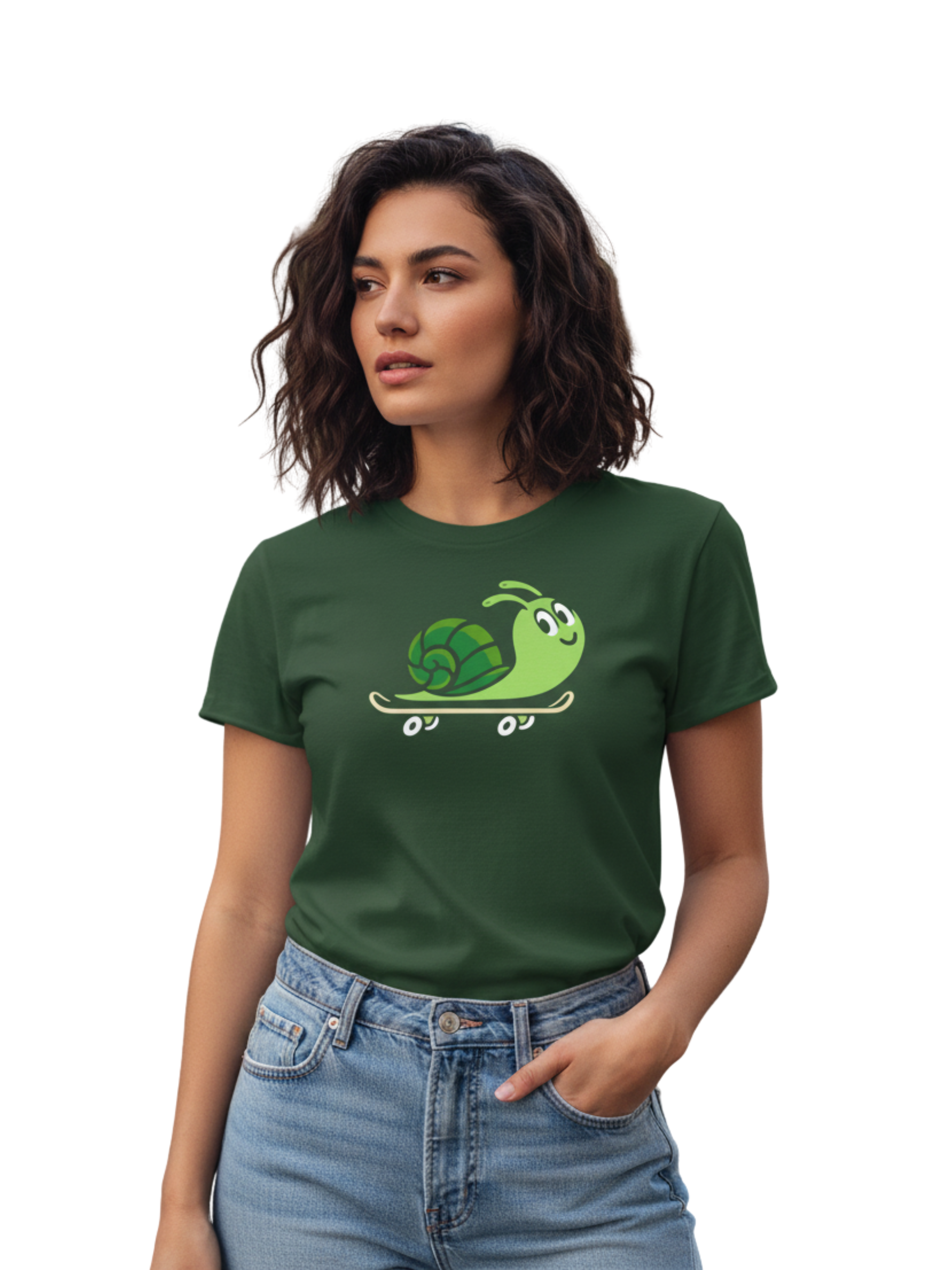 Slow & Steady Skate Snail Tee