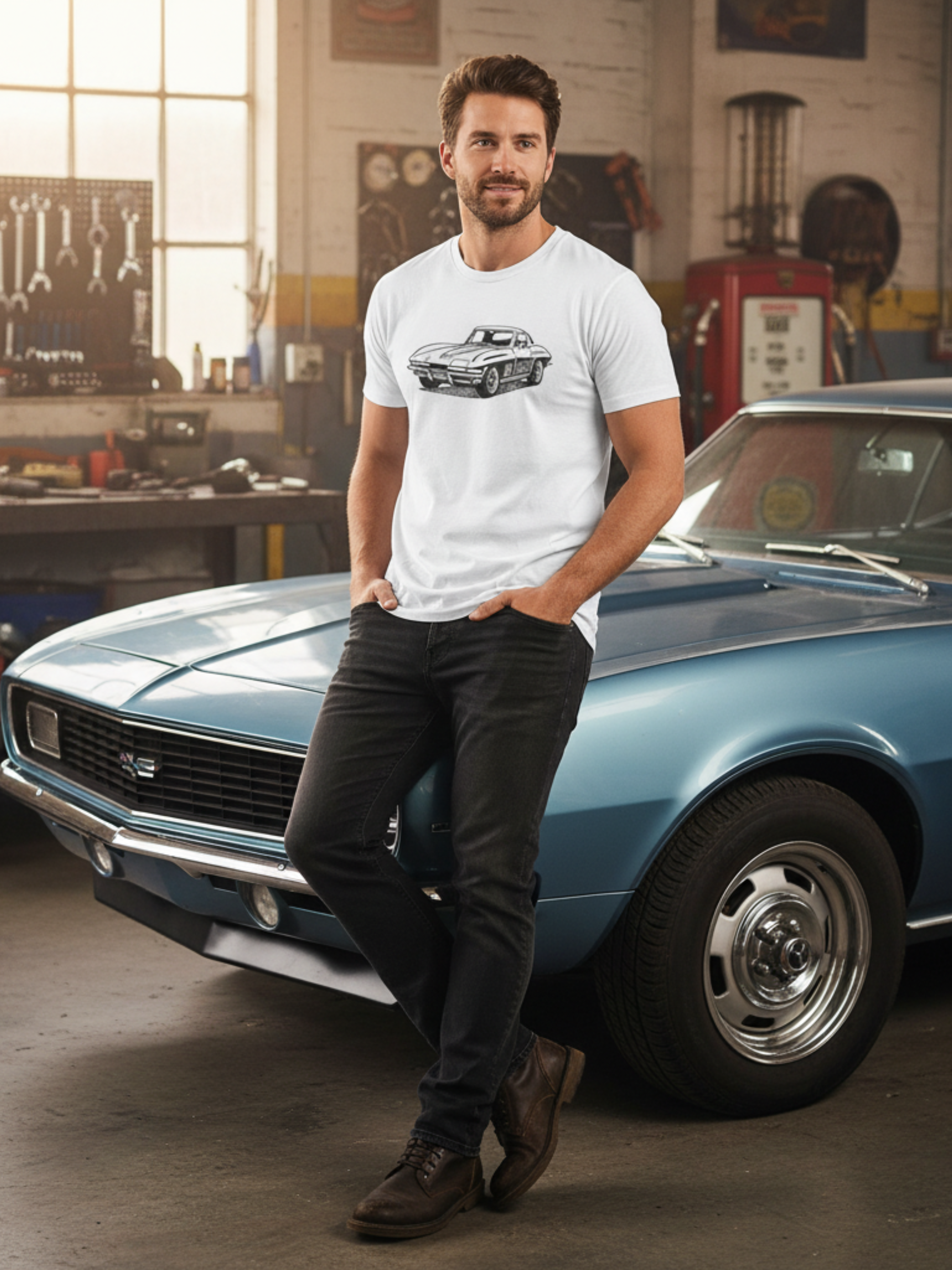 Timeless Ride Classic Car Tee
