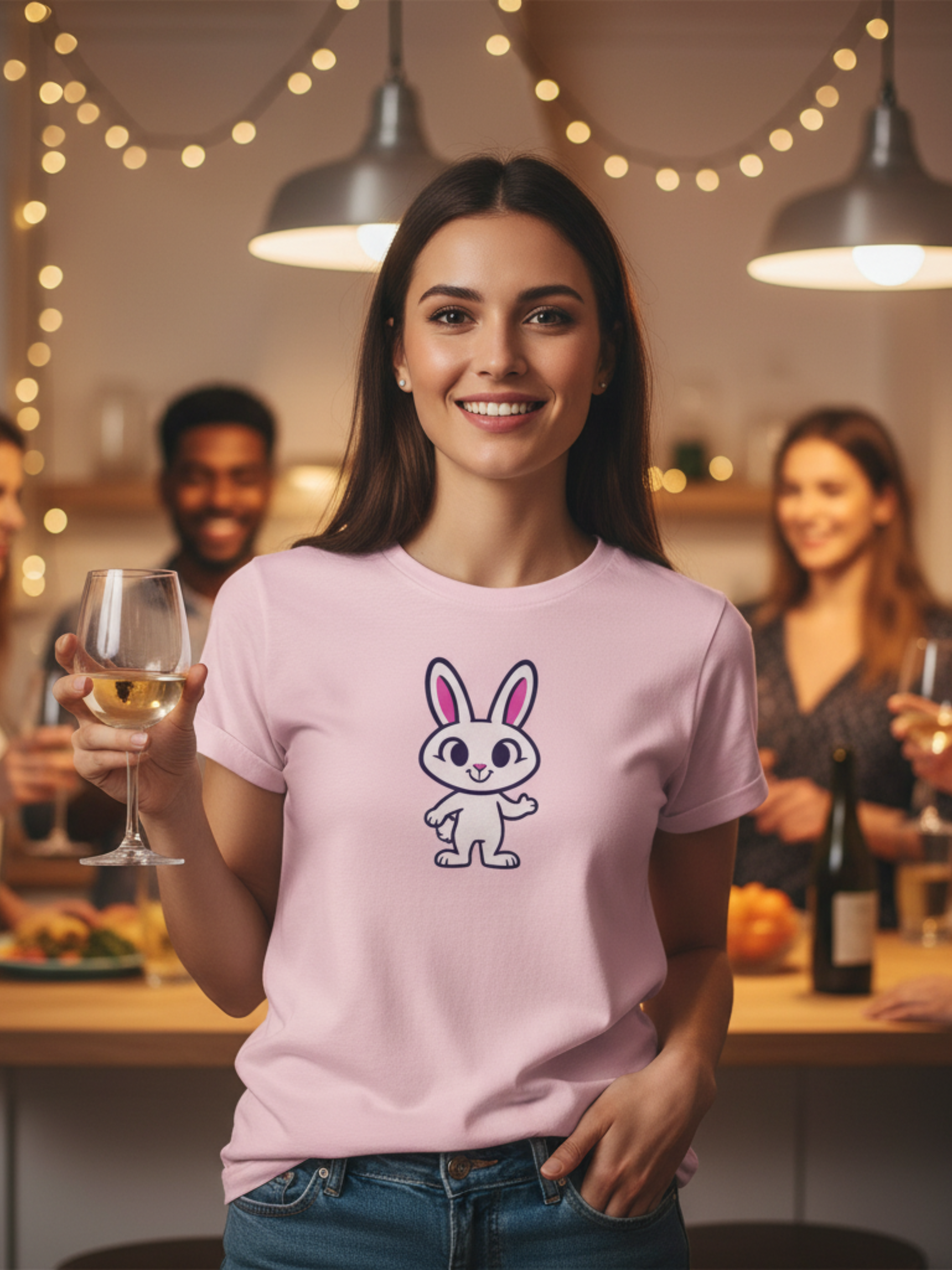 Bunny Bliss Graphic Tee