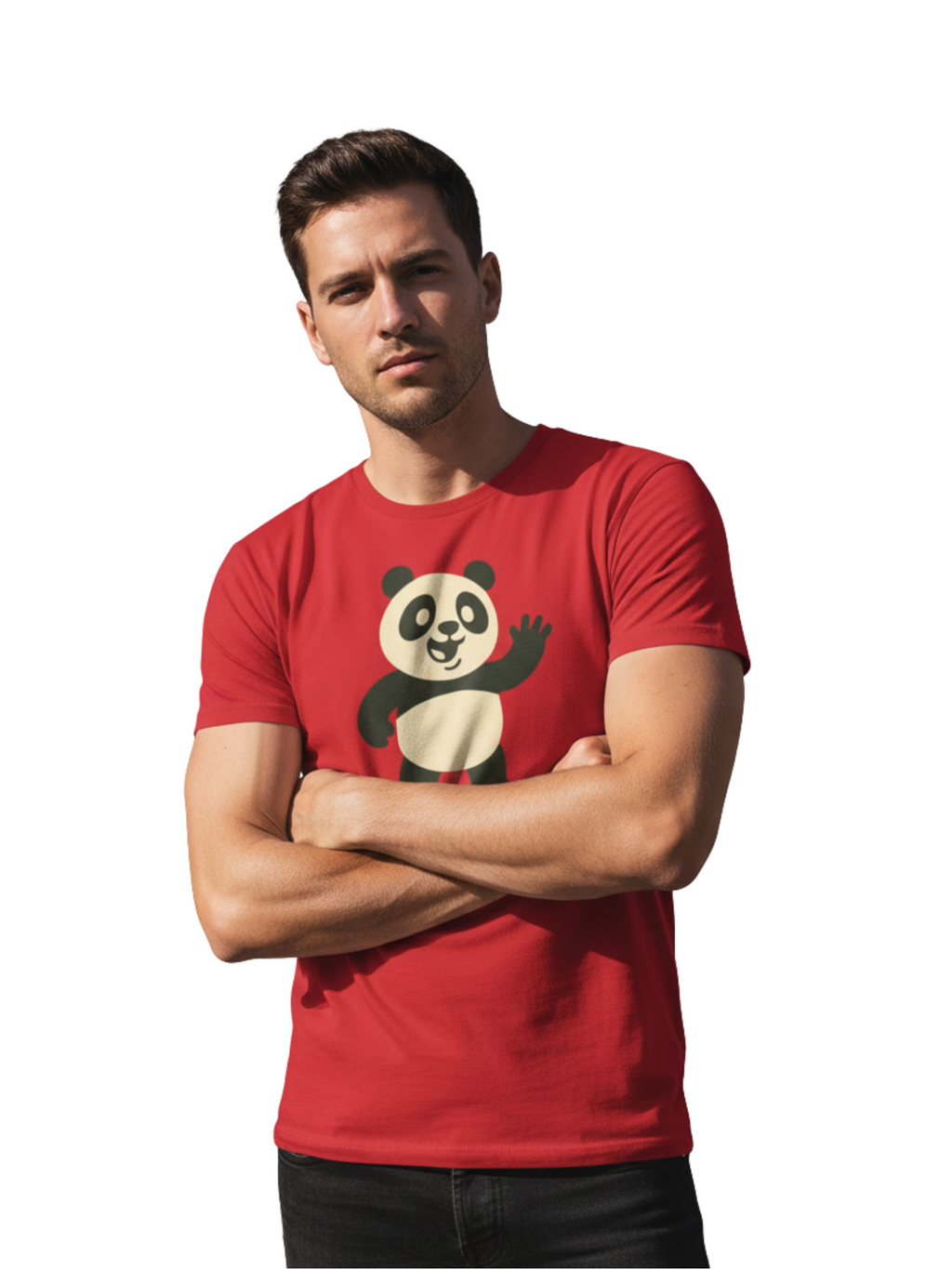 Panda Vibes Graphic Tee