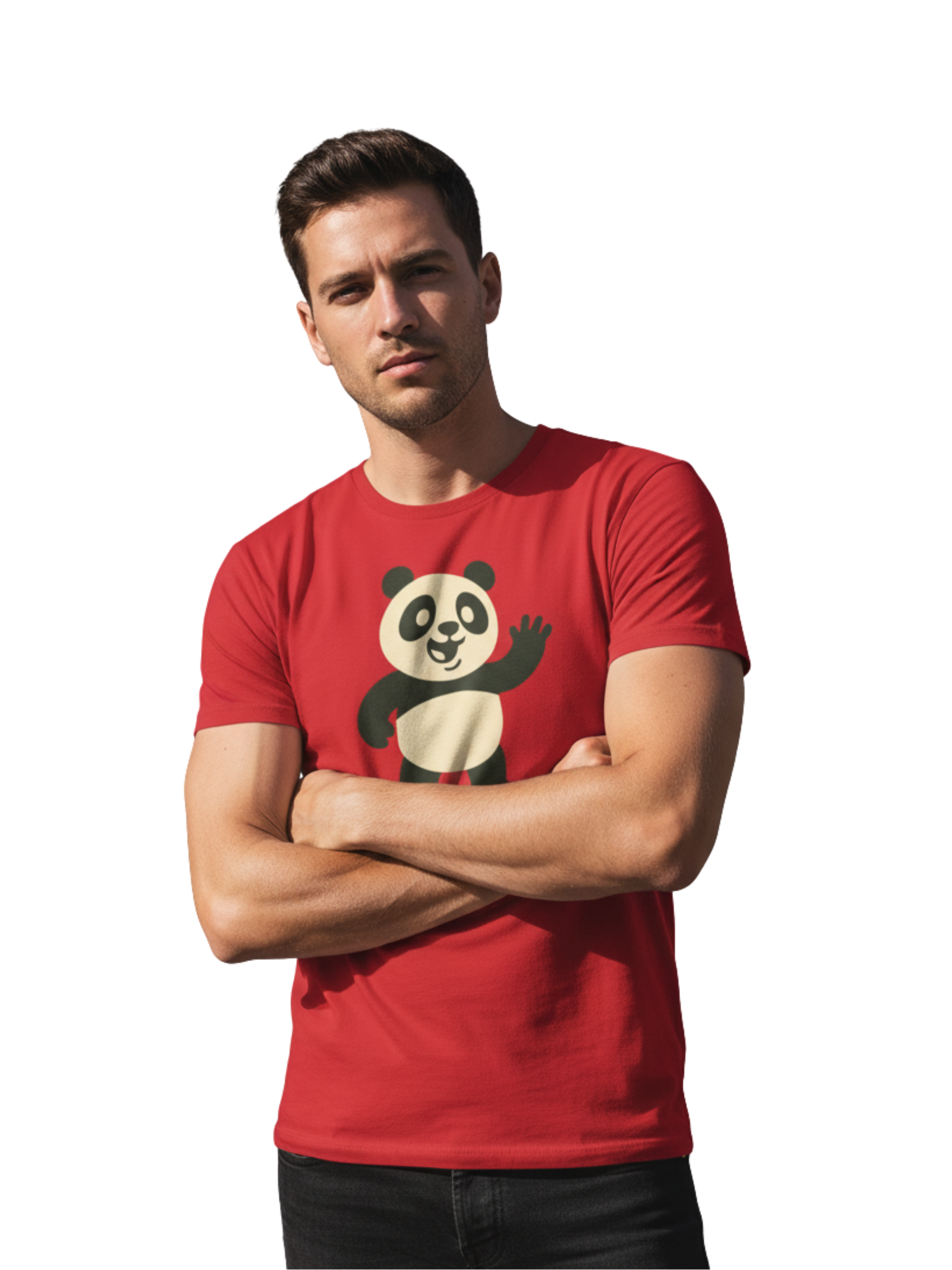 Panda Vibes Graphic Tee