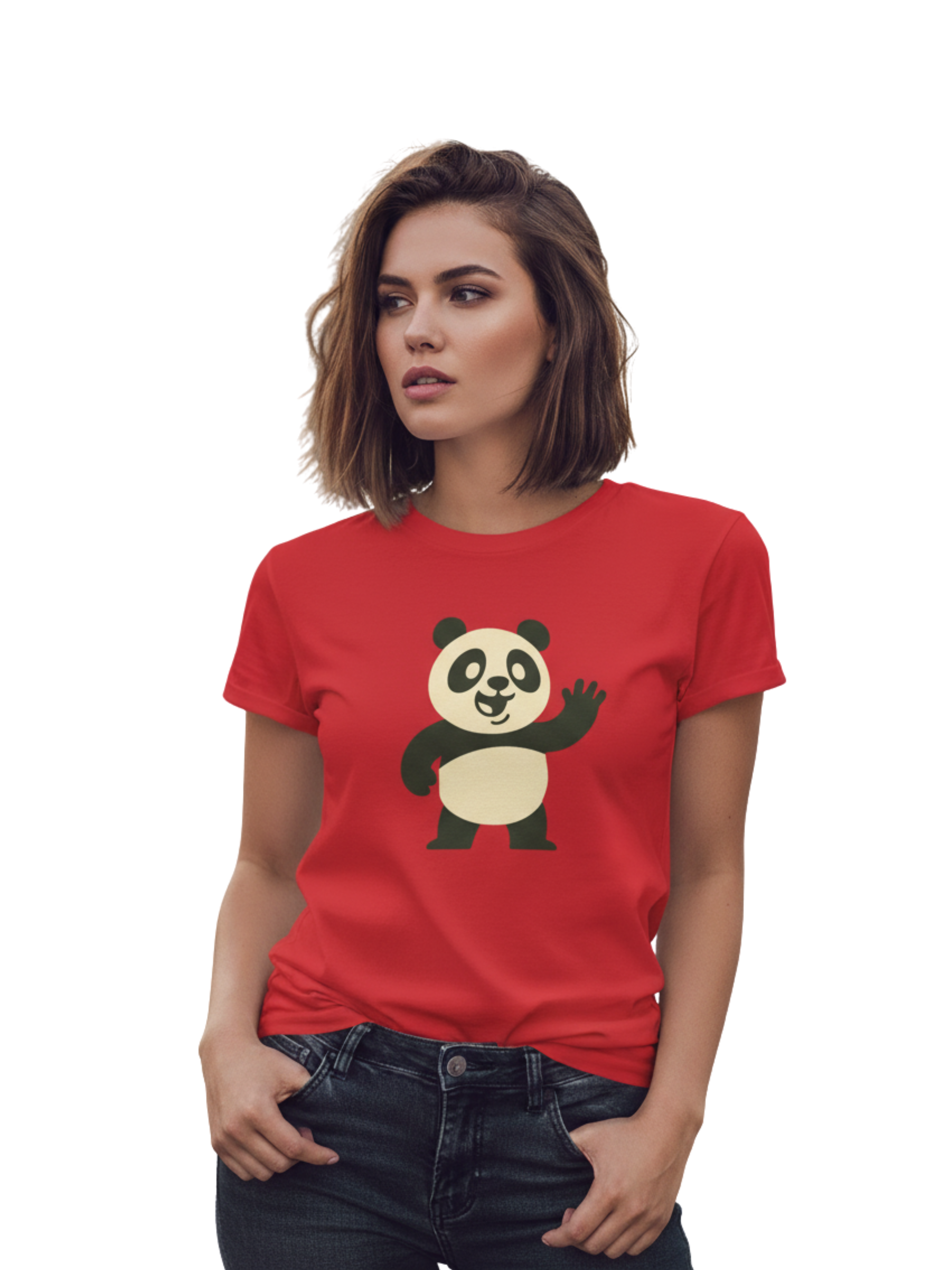 Panda Vibes Graphic Tee