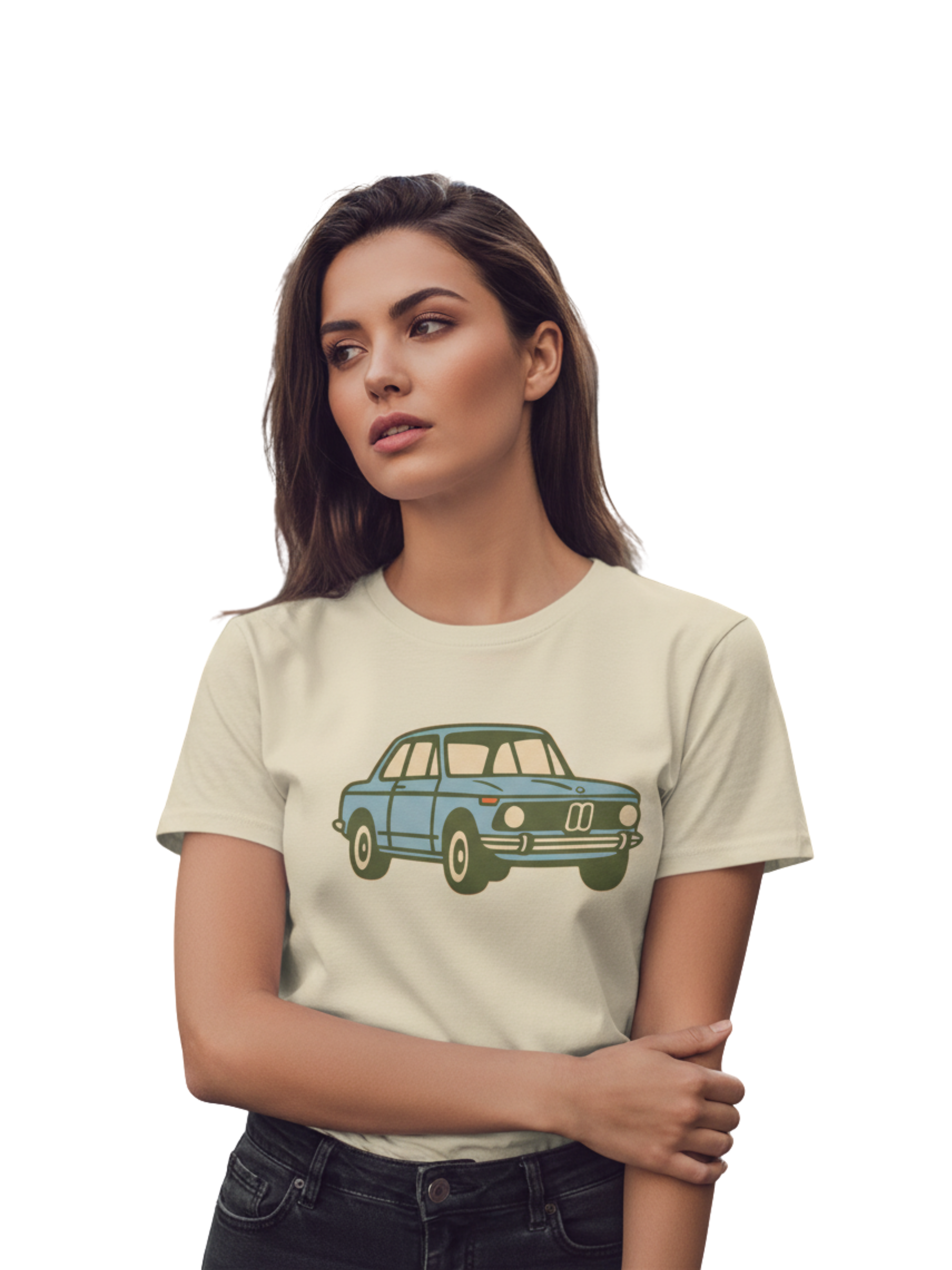 Retro Beemer Classic Car Tee