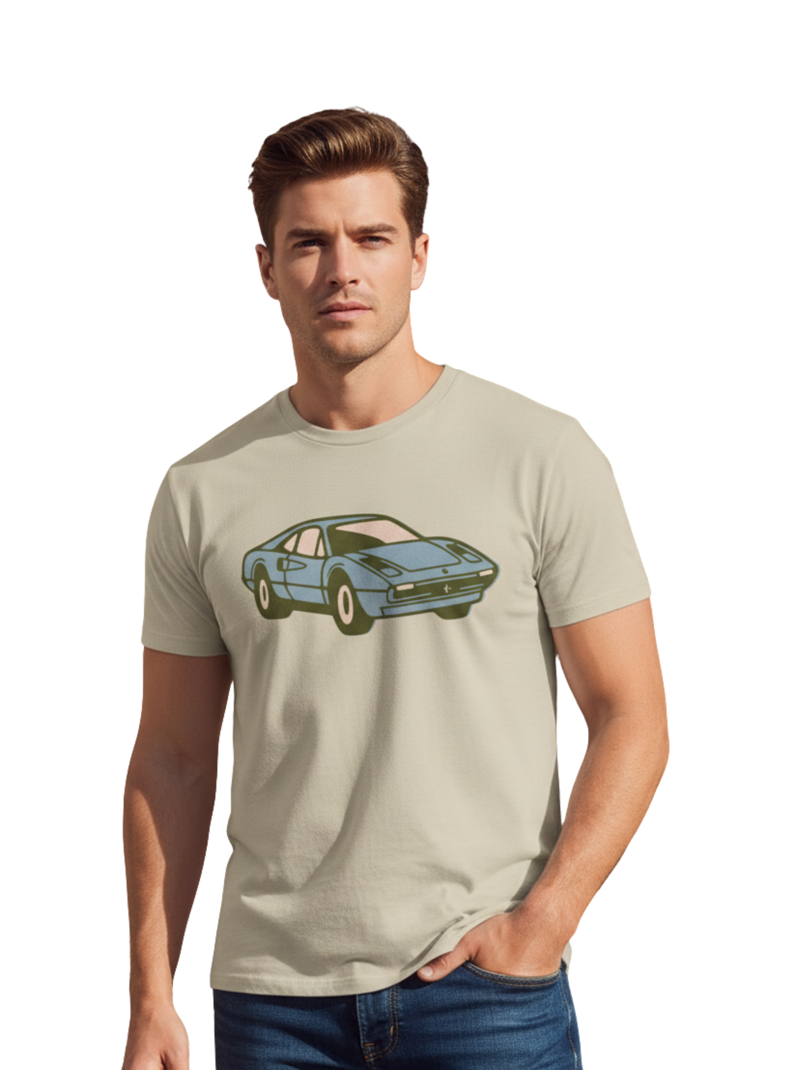 Retro Ferrari 308 Graphic Tee