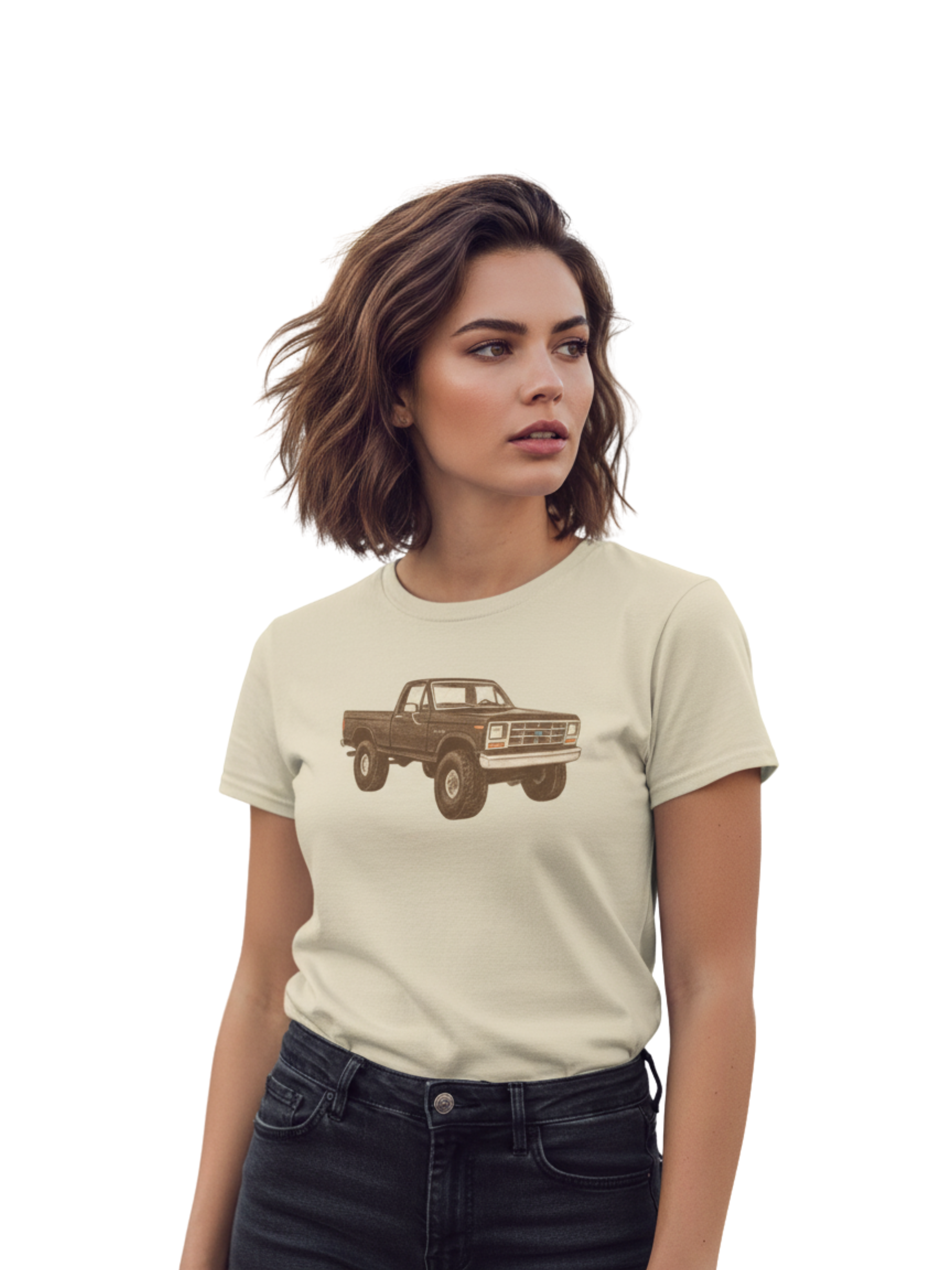 Vintage Truck Tee – Classic Cotton Style for Car Lovers