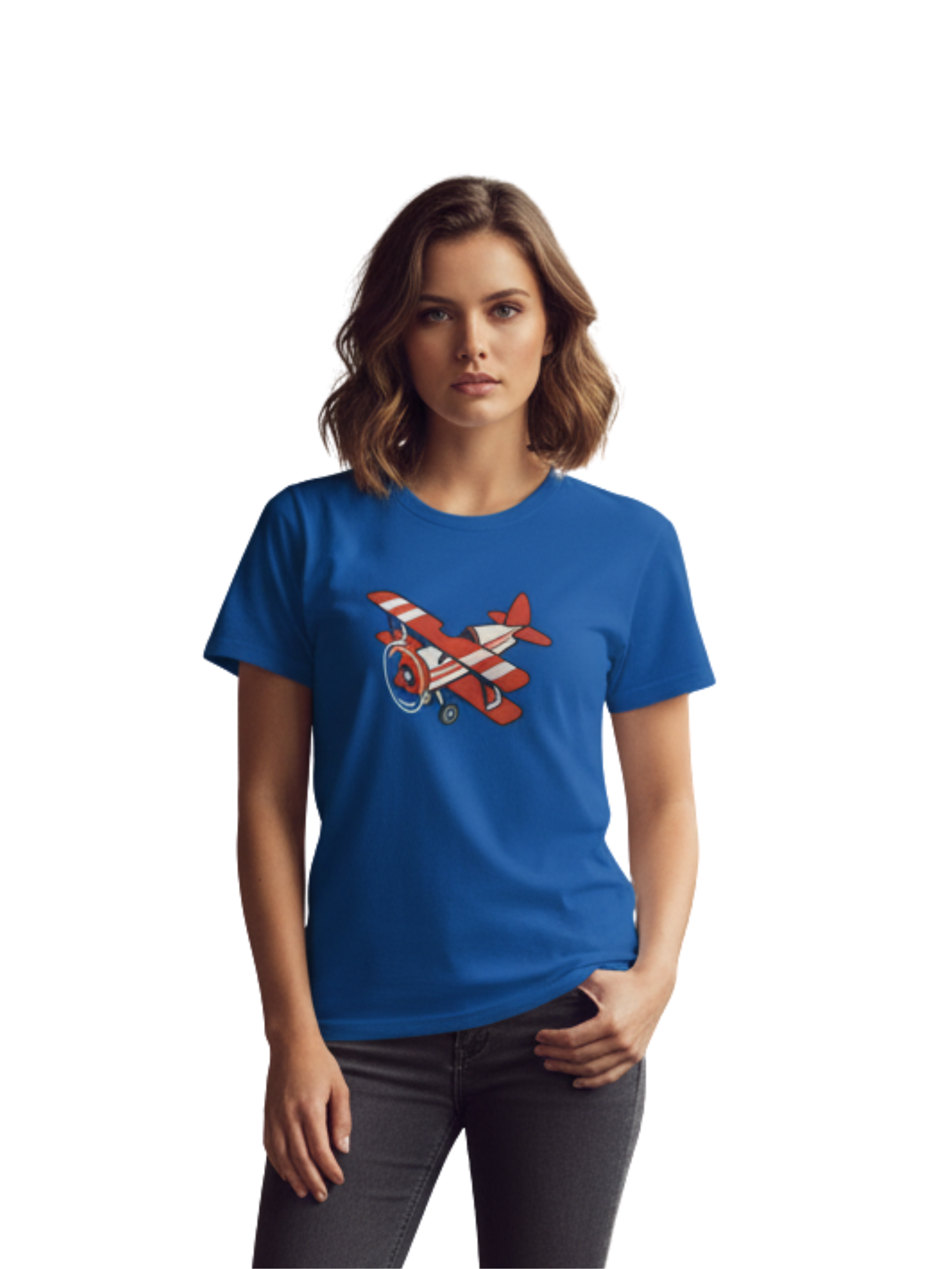 Vintage Airplane Tee – Retro Flight Style for Aviation Lovers