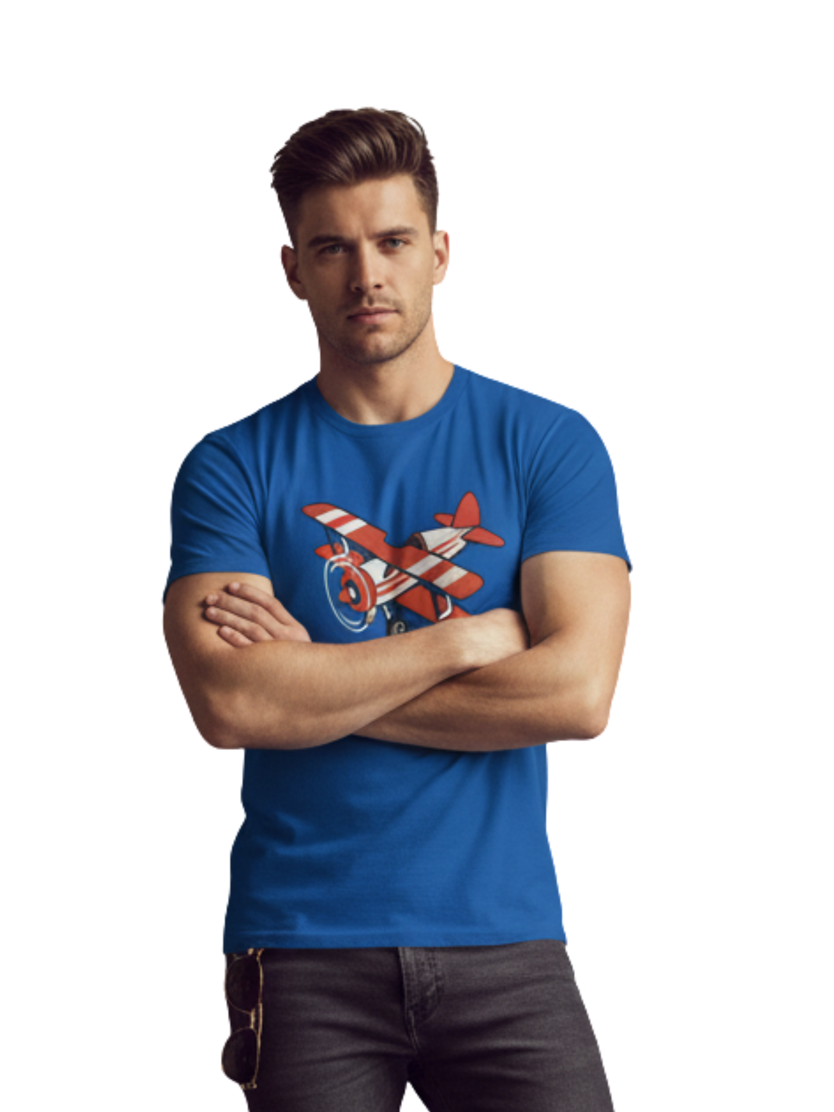 Vintage Airplane Tee – Retro Flight Style for Aviation Lovers