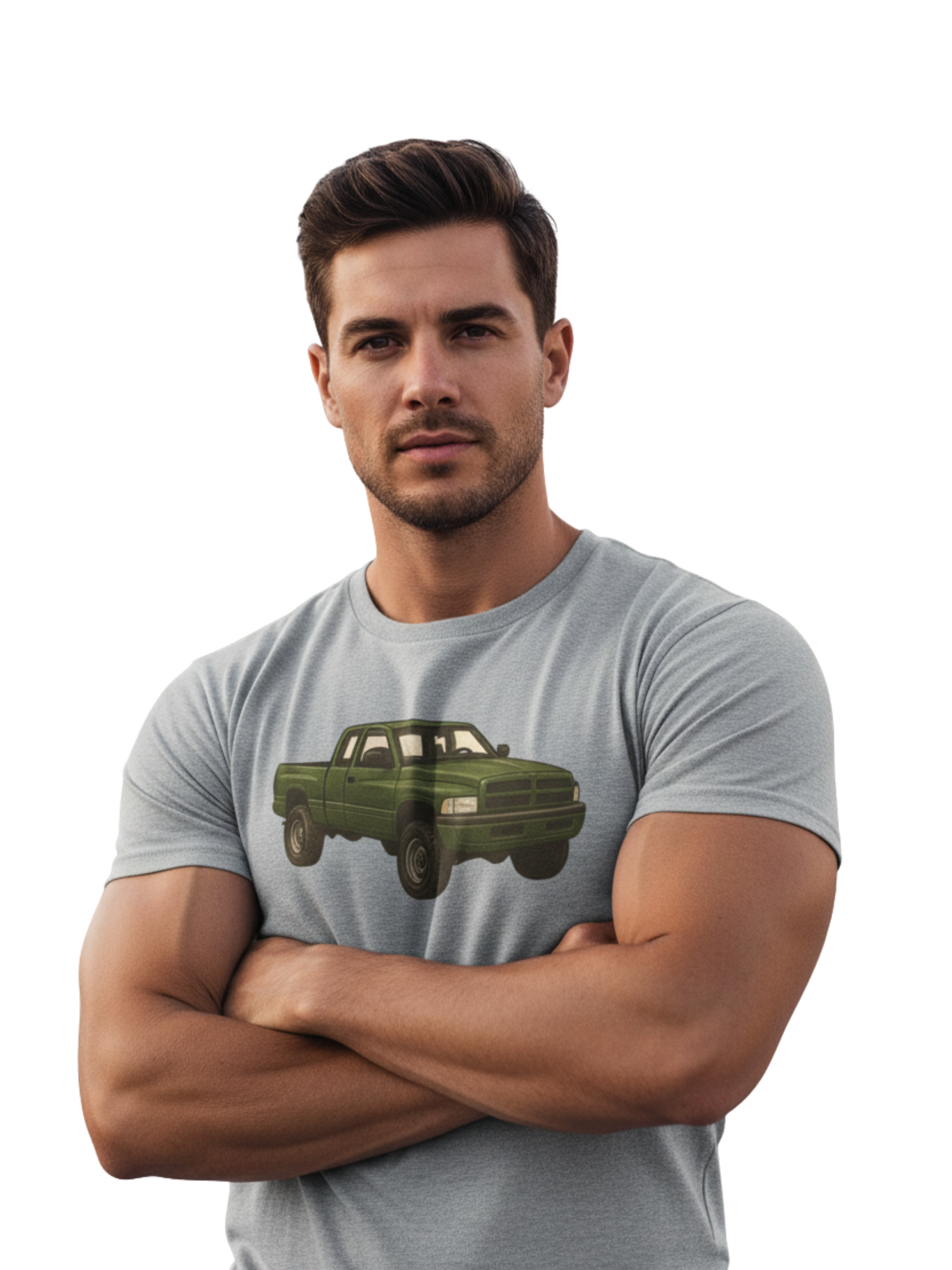 Classic Truck Tee – Heavy Cotton Comfort for Truck Lovers