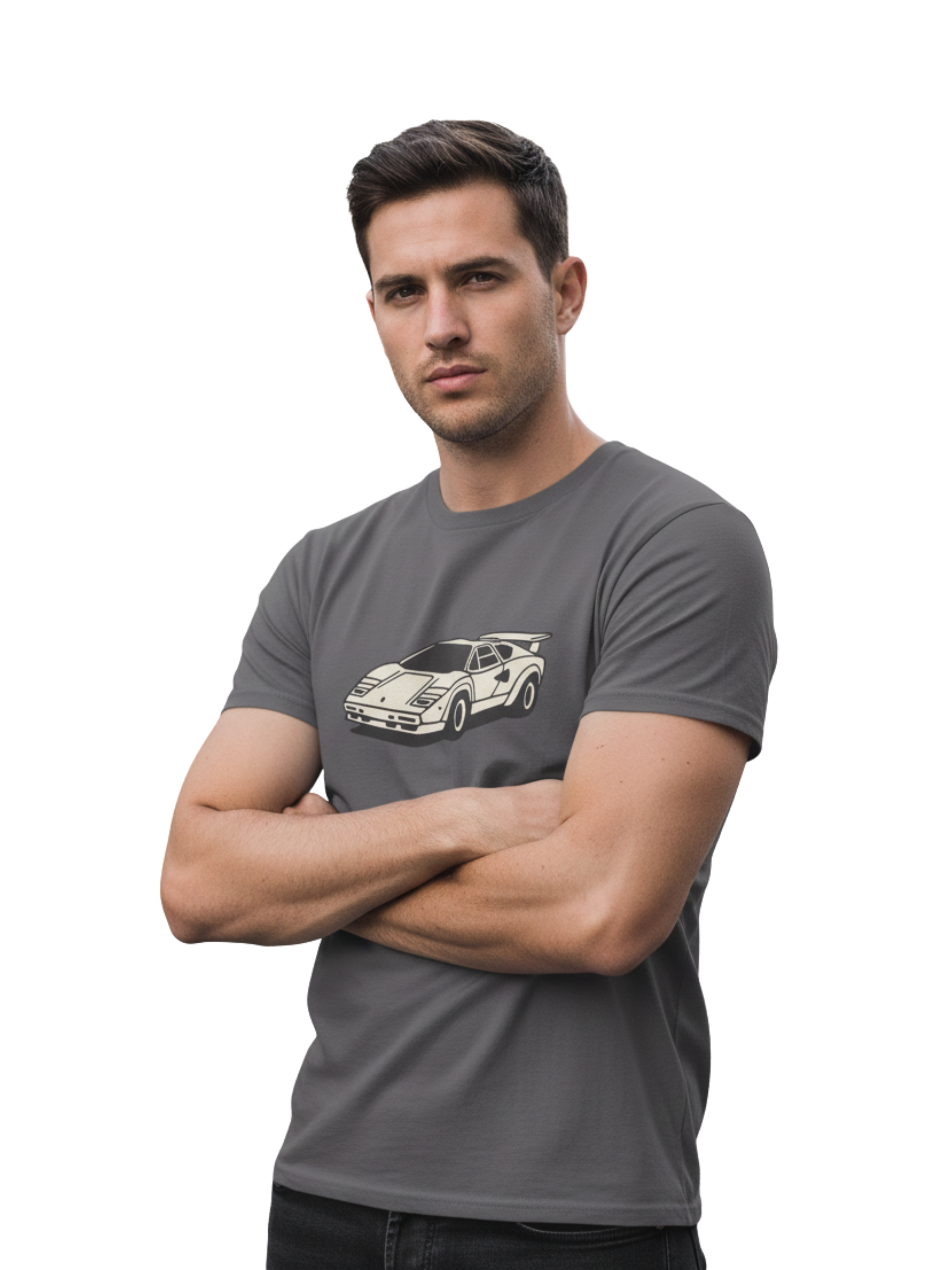 Vintage Countach Tee – Retro Supercar Style for Auto Enthusiasts