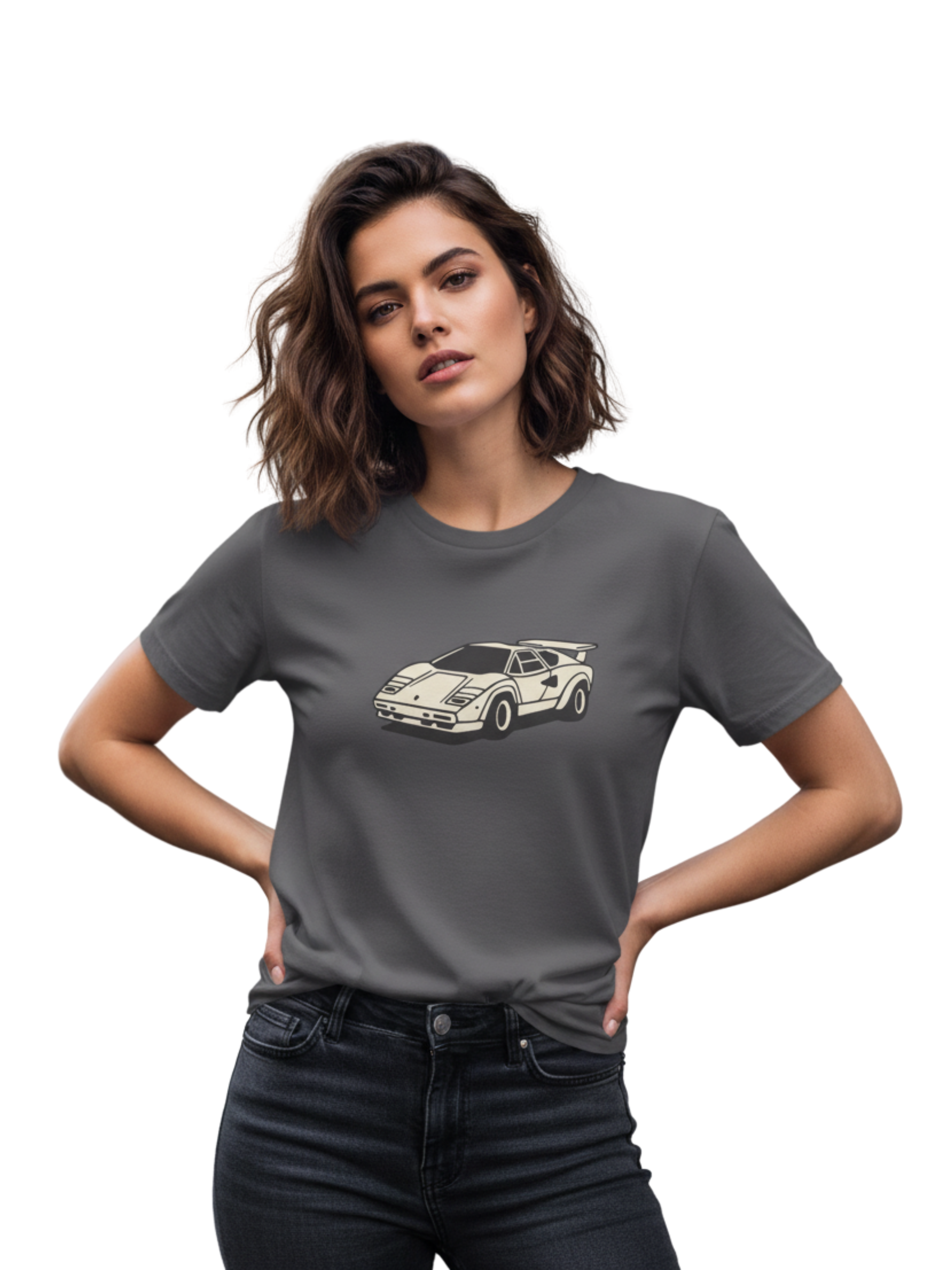 Vintage Countach Tee – Retro Supercar Style for Auto Enthusiasts