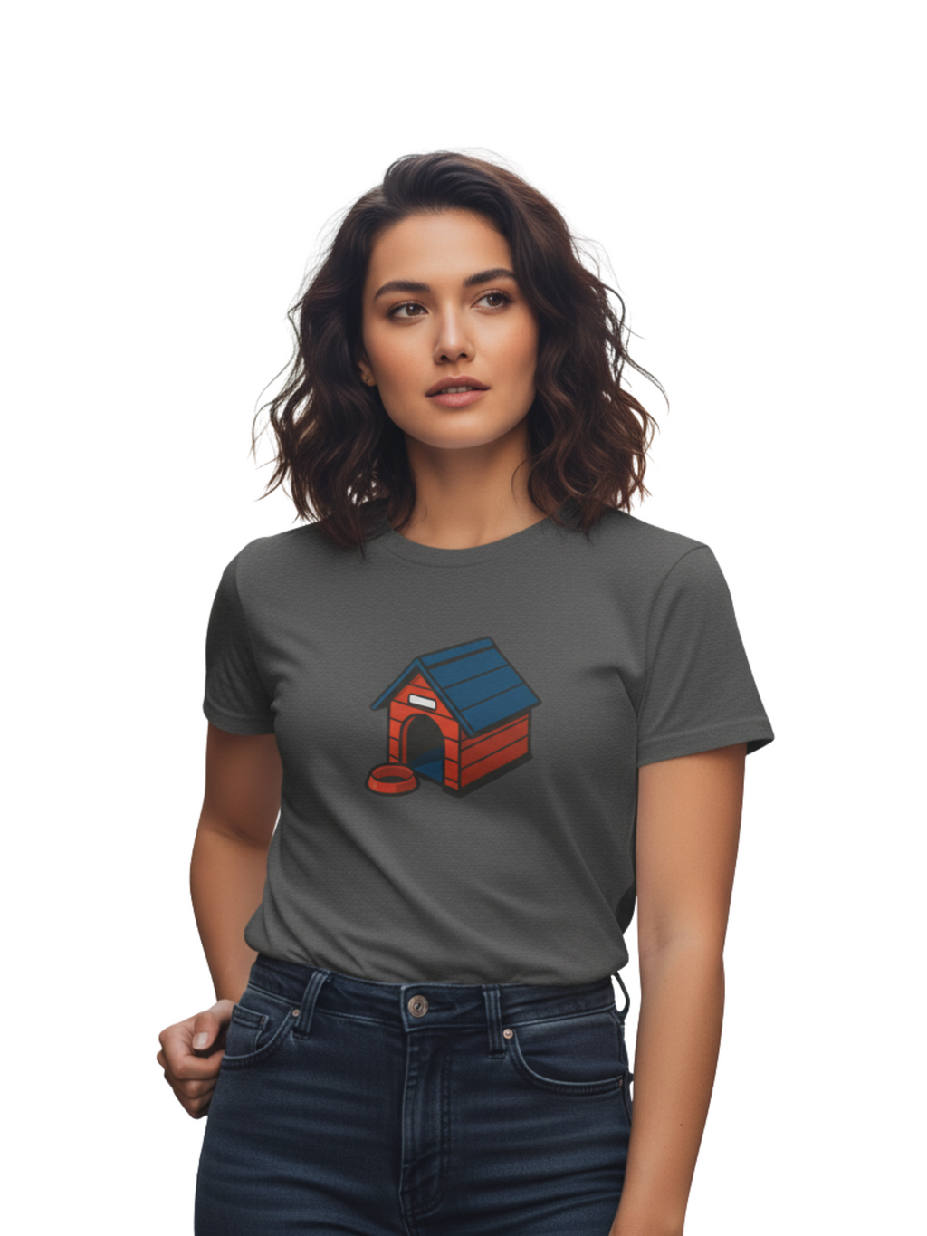 Dog House Lover Tee – Cute Heavy Cotton Shirt for Pet Owners