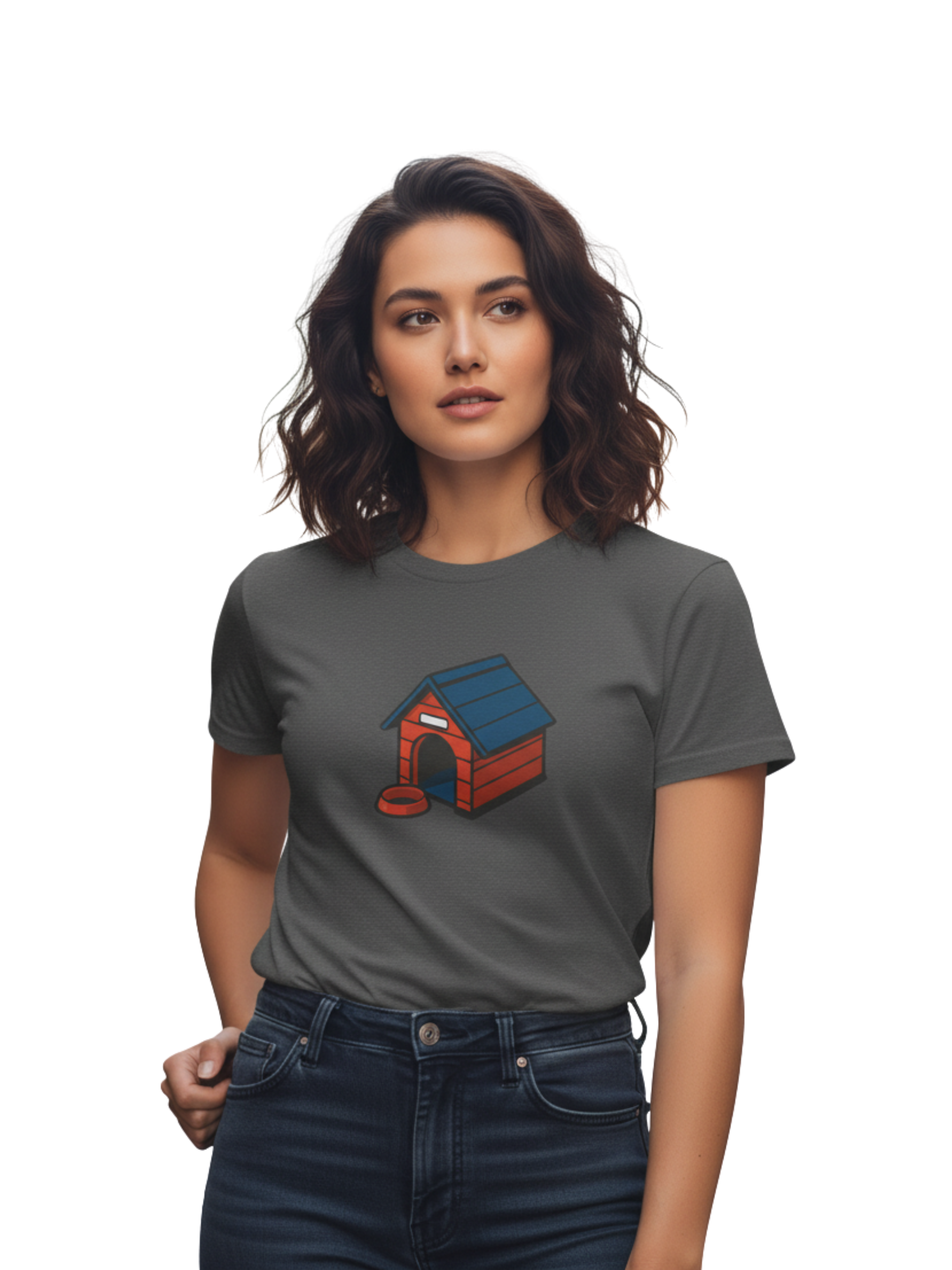 Dog House Lover Tee – Cute Heavy Cotton Shirt for Pet Owners