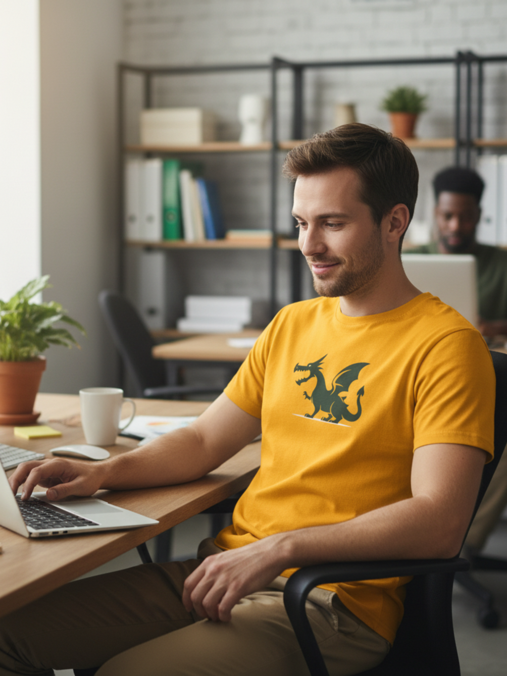 Dragon Graphic Tee – Epic Fantasy Style for Everyday Wear