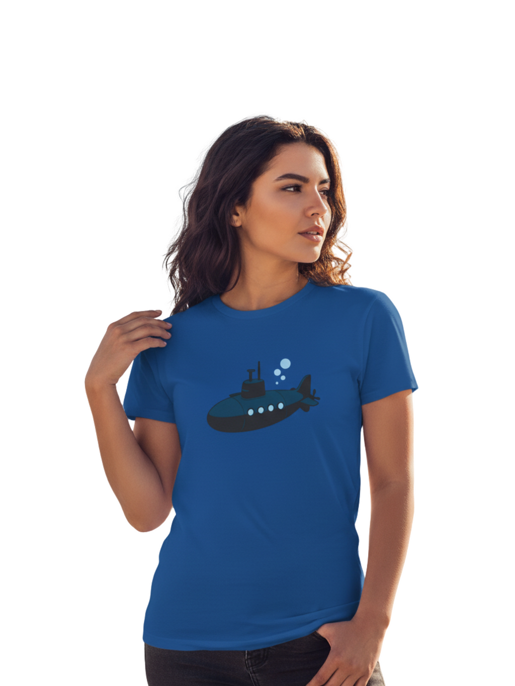 Submarine Adventure Tee – Heavy Cotton Comfort for Ocean Lovers