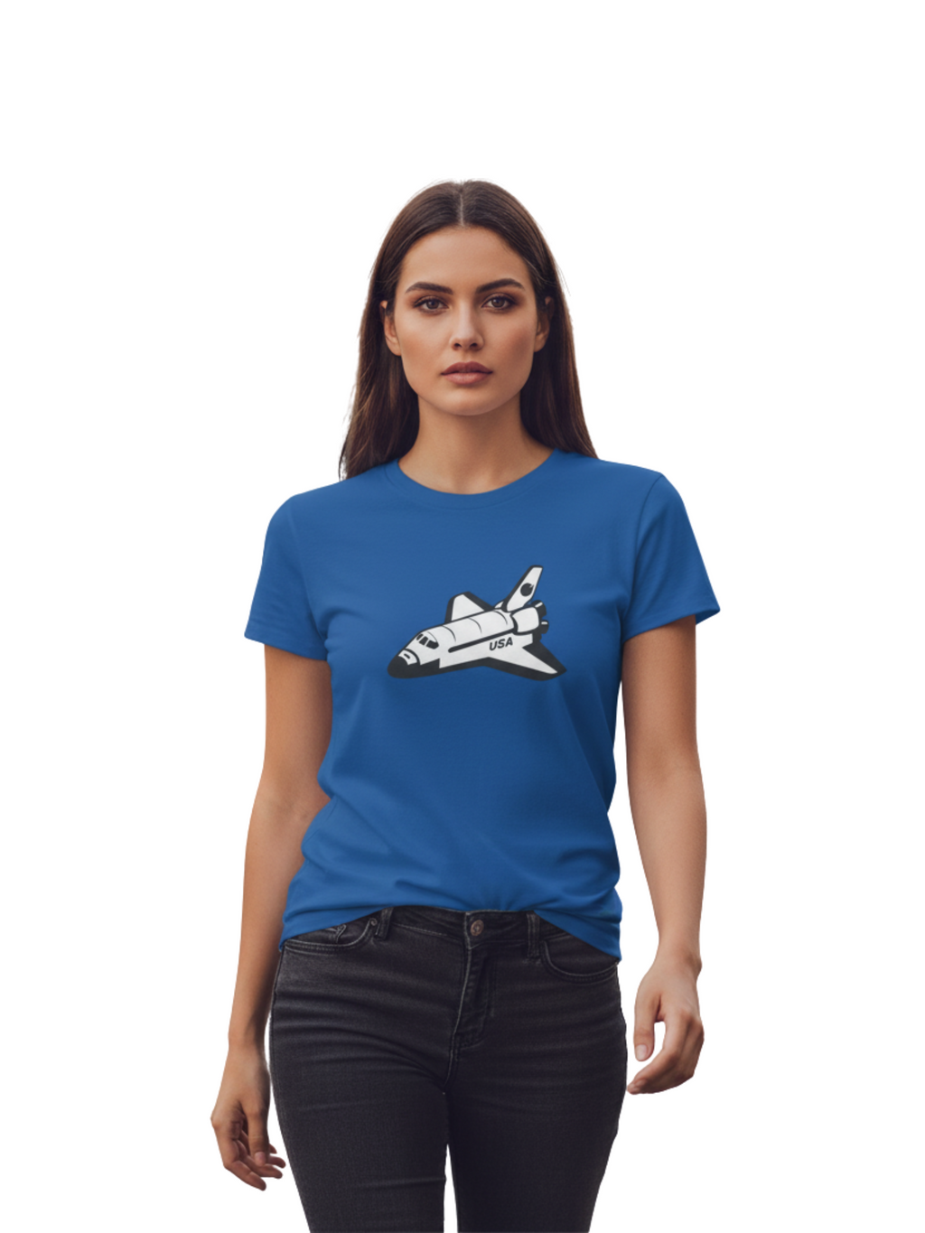 Space Shuttle Tee – Cotton Comfort for Space & Science Fans