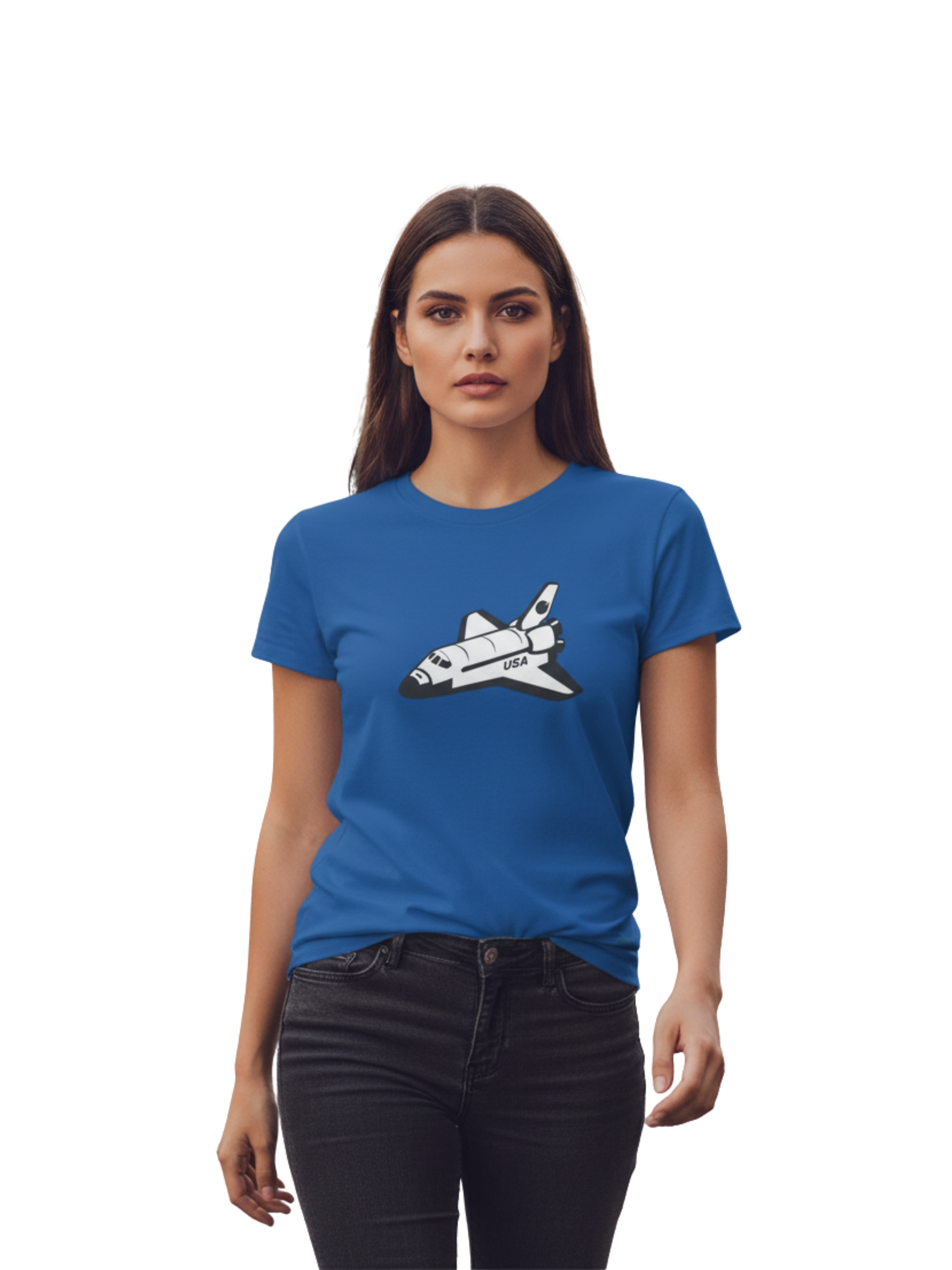 Space Shuttle Tee – Cotton Comfort for Space & Science Fans