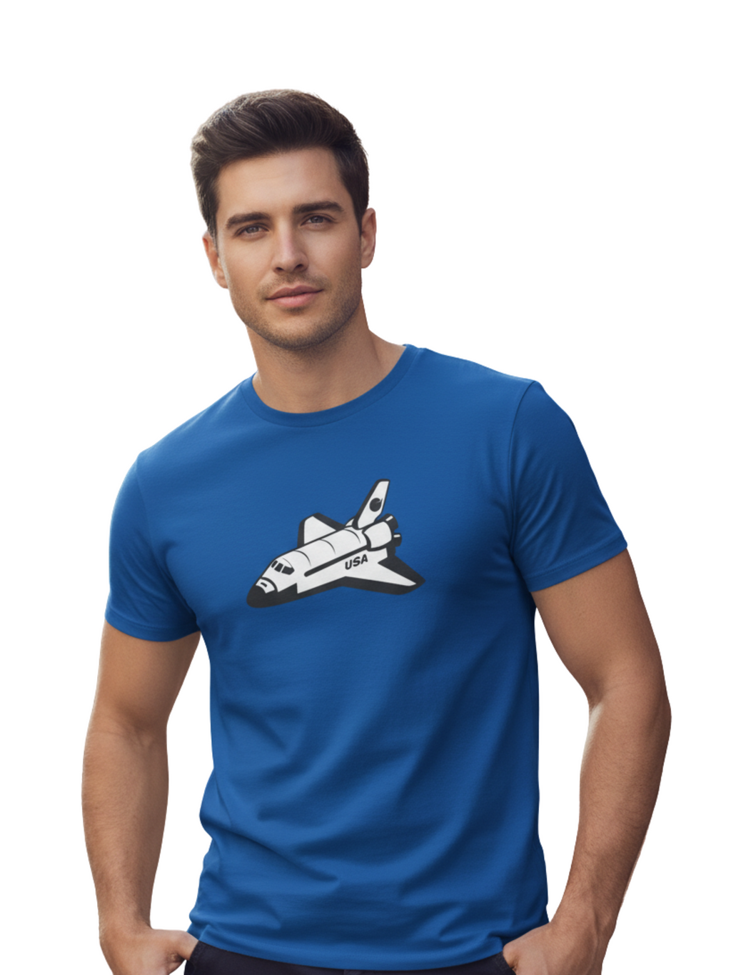 Space Shuttle Tee – Cotton Comfort for Space & Science Fans