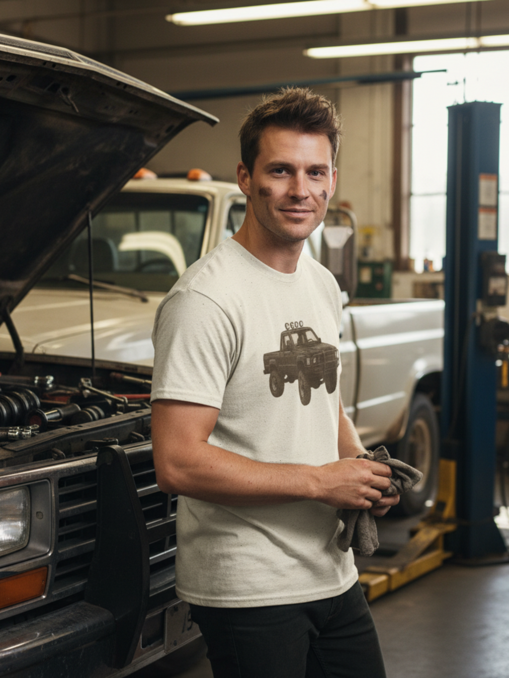 Vintage Off-Road Truck Tee – Rugged Style for Adventure Lovers
