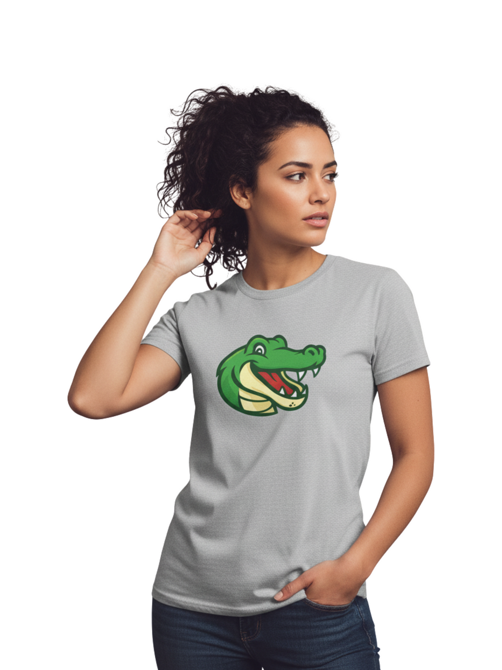 Gator Graphic Tee – Heavy Cotton Comfort for Sports Fans