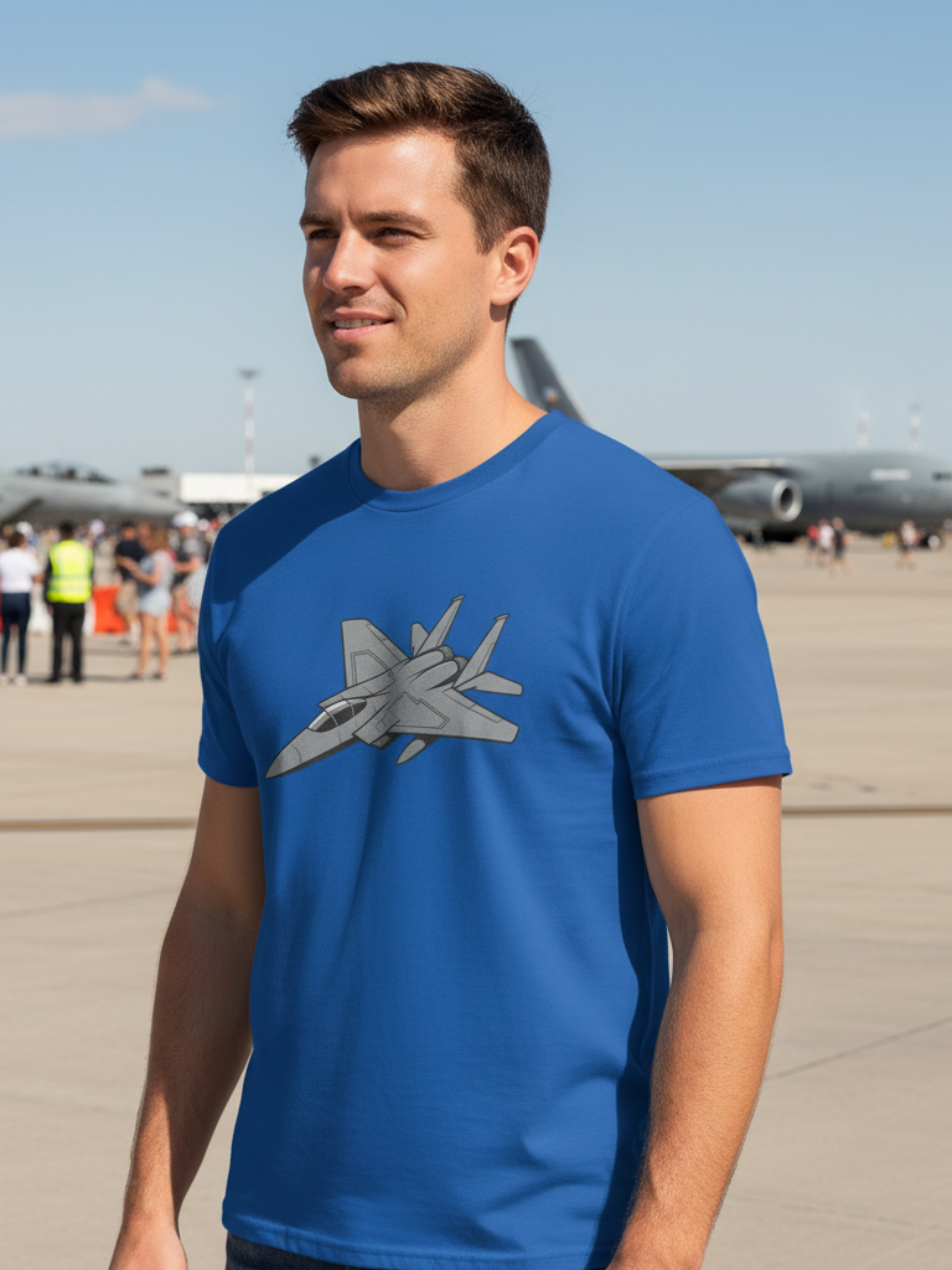 Aviation-Inspired Tee – Heavy Cotton Comfort for Flight Enthusiasts