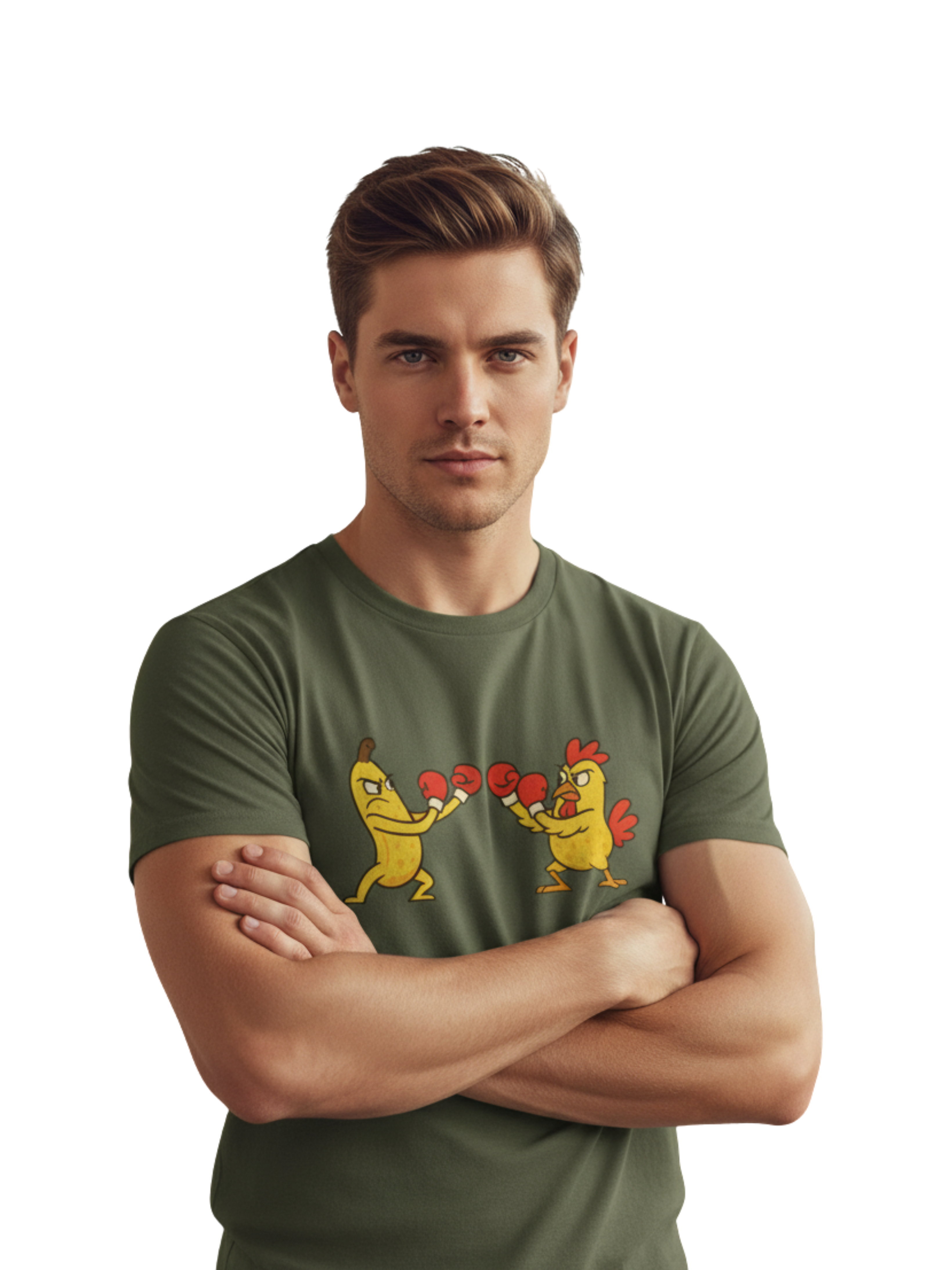 Chicken Banana Tee – Quirky Fun Shirt for Animal Lovers