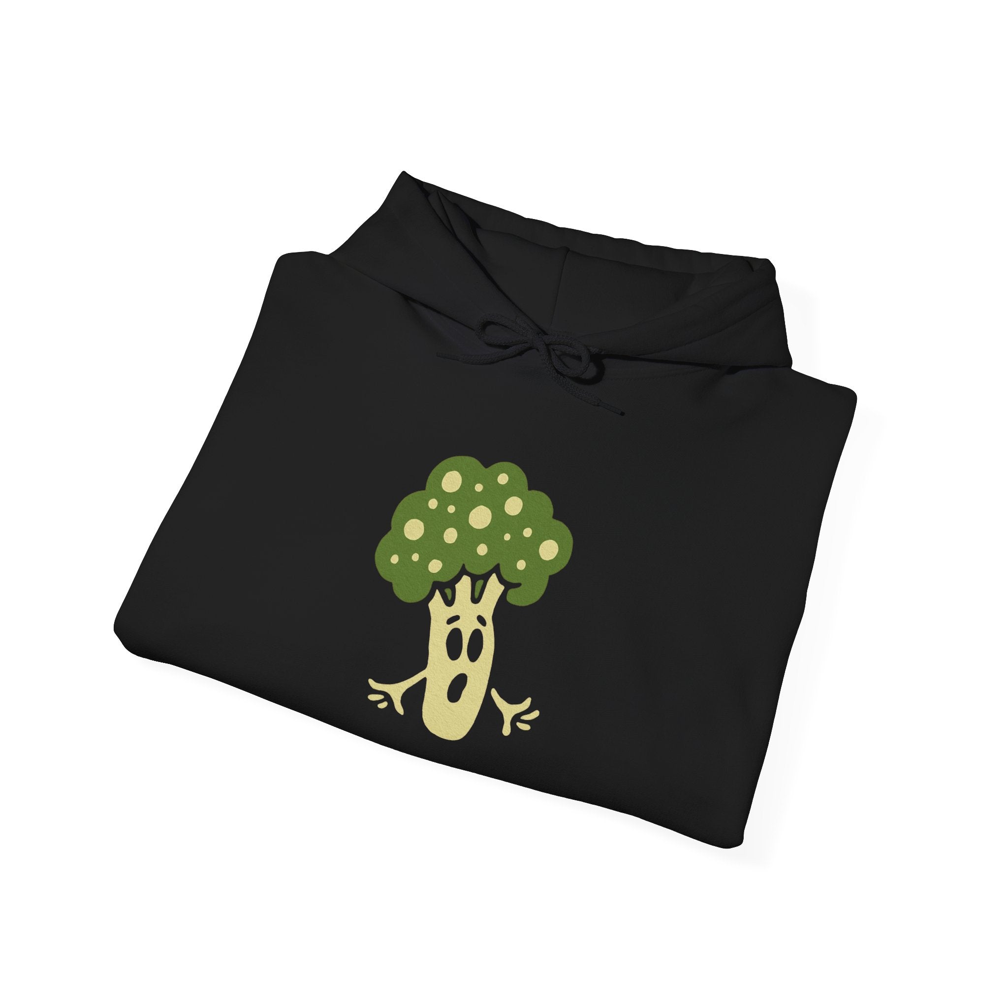 Whimsical Broccoli Hoodie – Funny Veggie Sweatshirt for Everyday Comfort