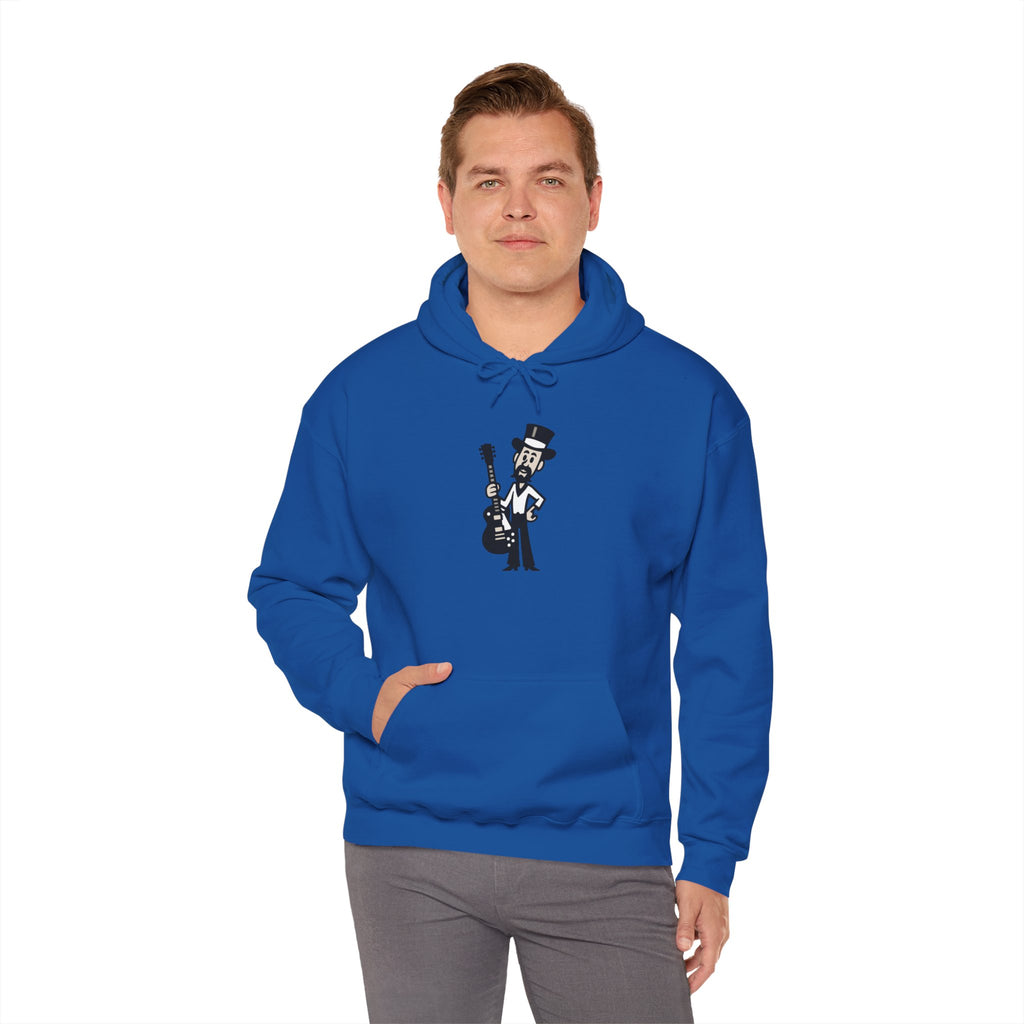 Rock Star Unisex Hooded Sweatshirt, Music Lover Gift, Graphic Hoodie, Casual Streetwear, Perfect for Concerts, Gift for Him