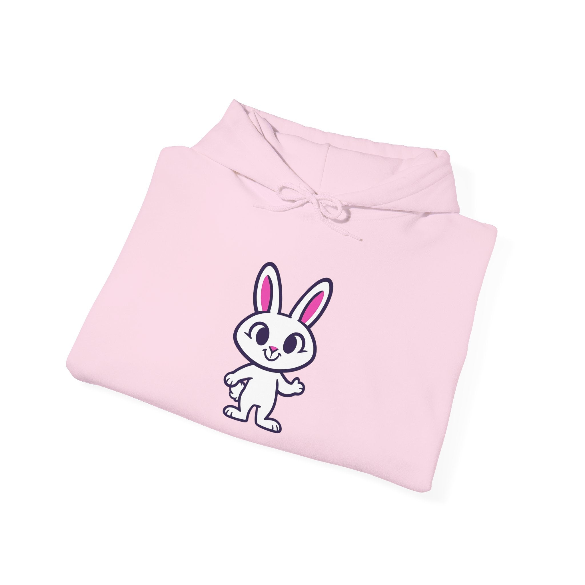 Cute Bunny Hoodie for Cozy Days, Bunny Sweatshirt, Unisex Pullover, Spring Fashion, Easter Gift, Casual Wear