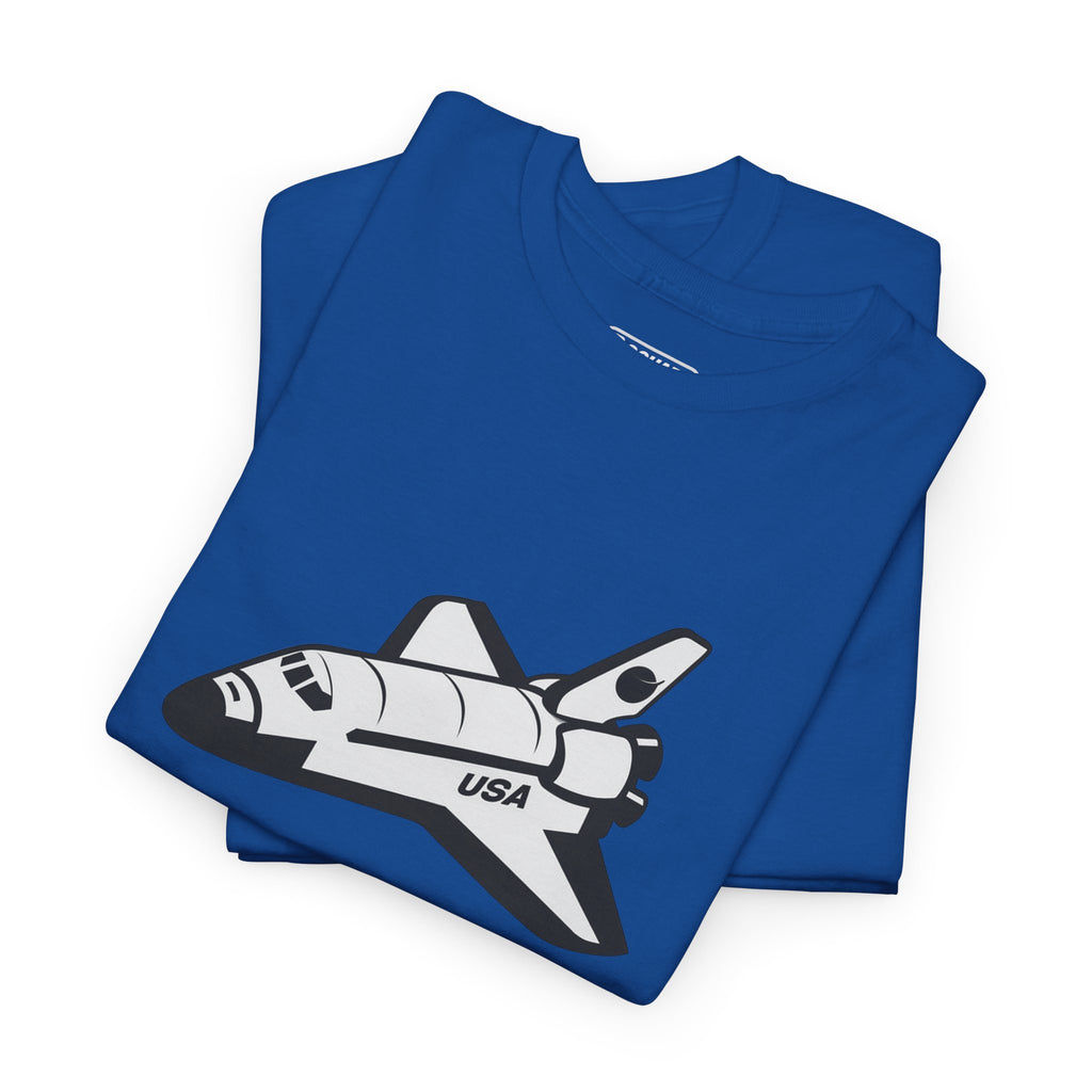 Space Shuttle Tee – Cotton Comfort for Space & Science Fans